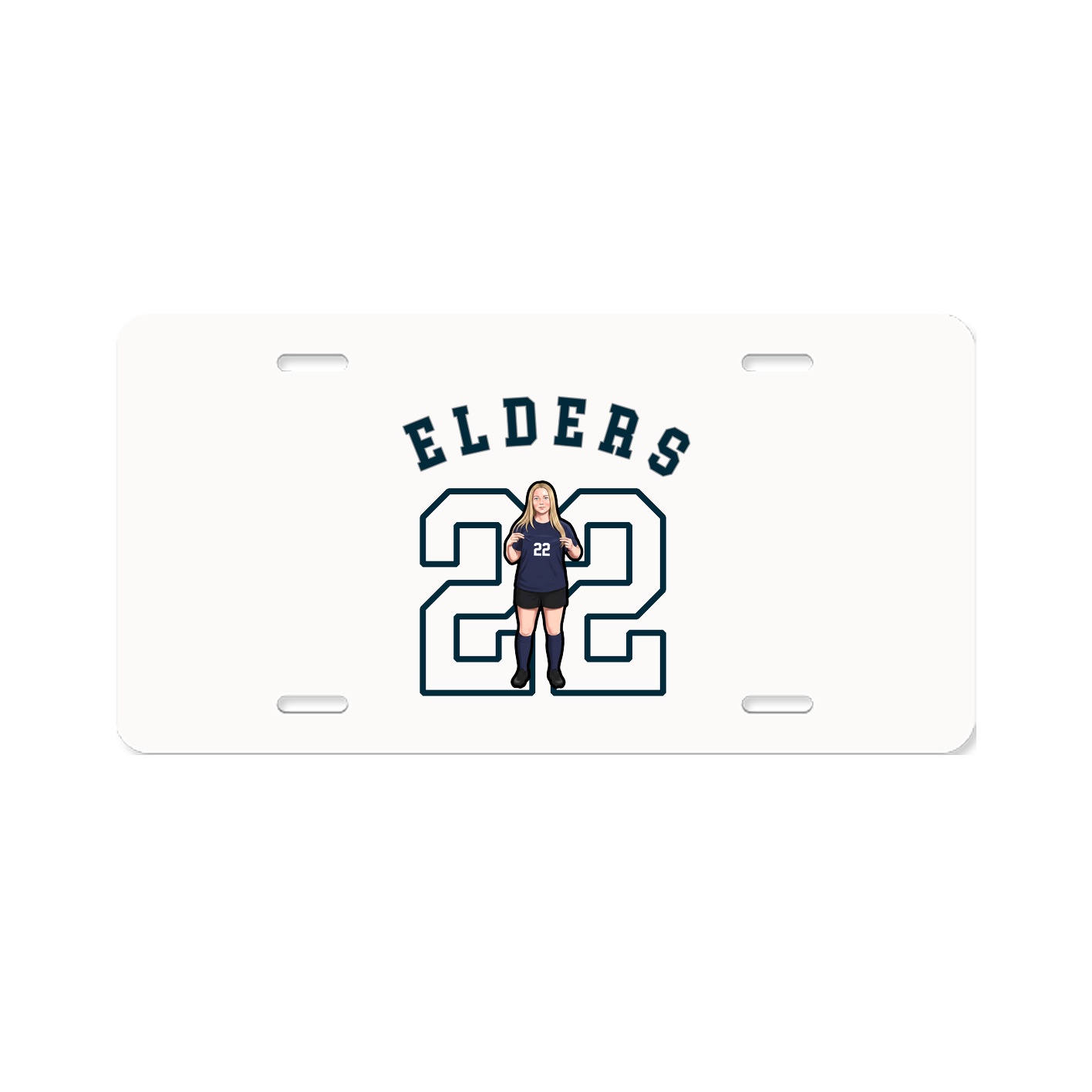 License Plate — Shirsey Arch in Classic
