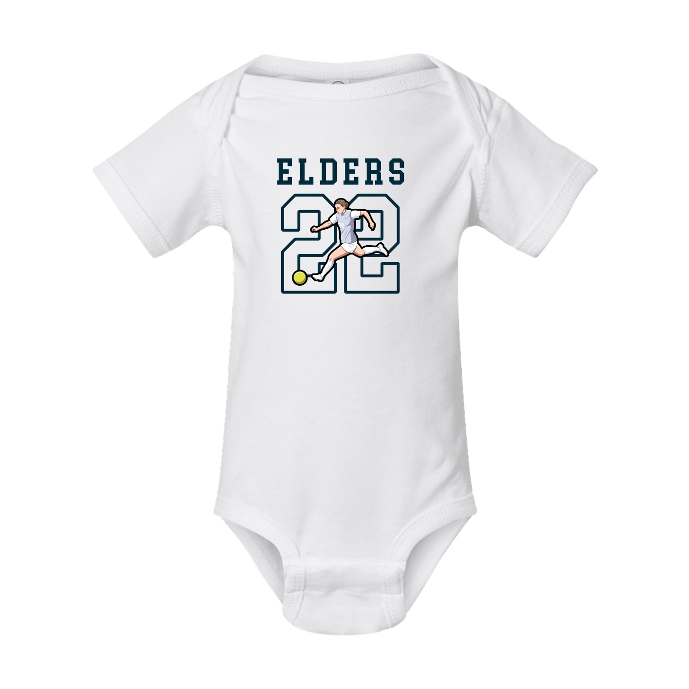 Baby Onesie — Shirsey in White
