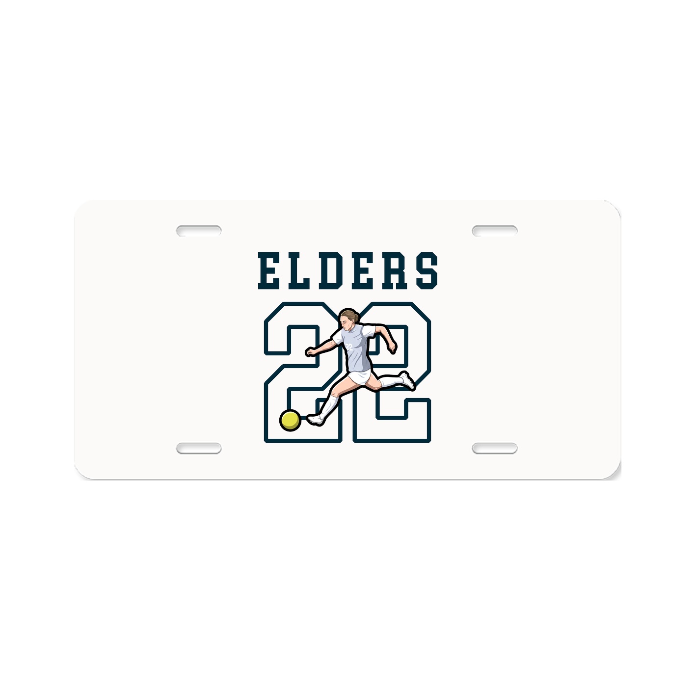 License Plate — Shirsey in Classic