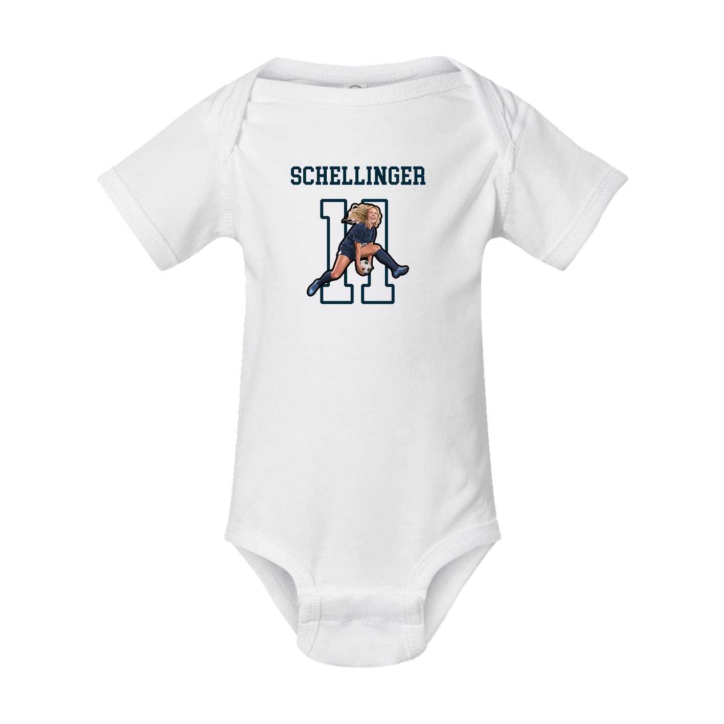 Baby Onesie — Shirsey in White