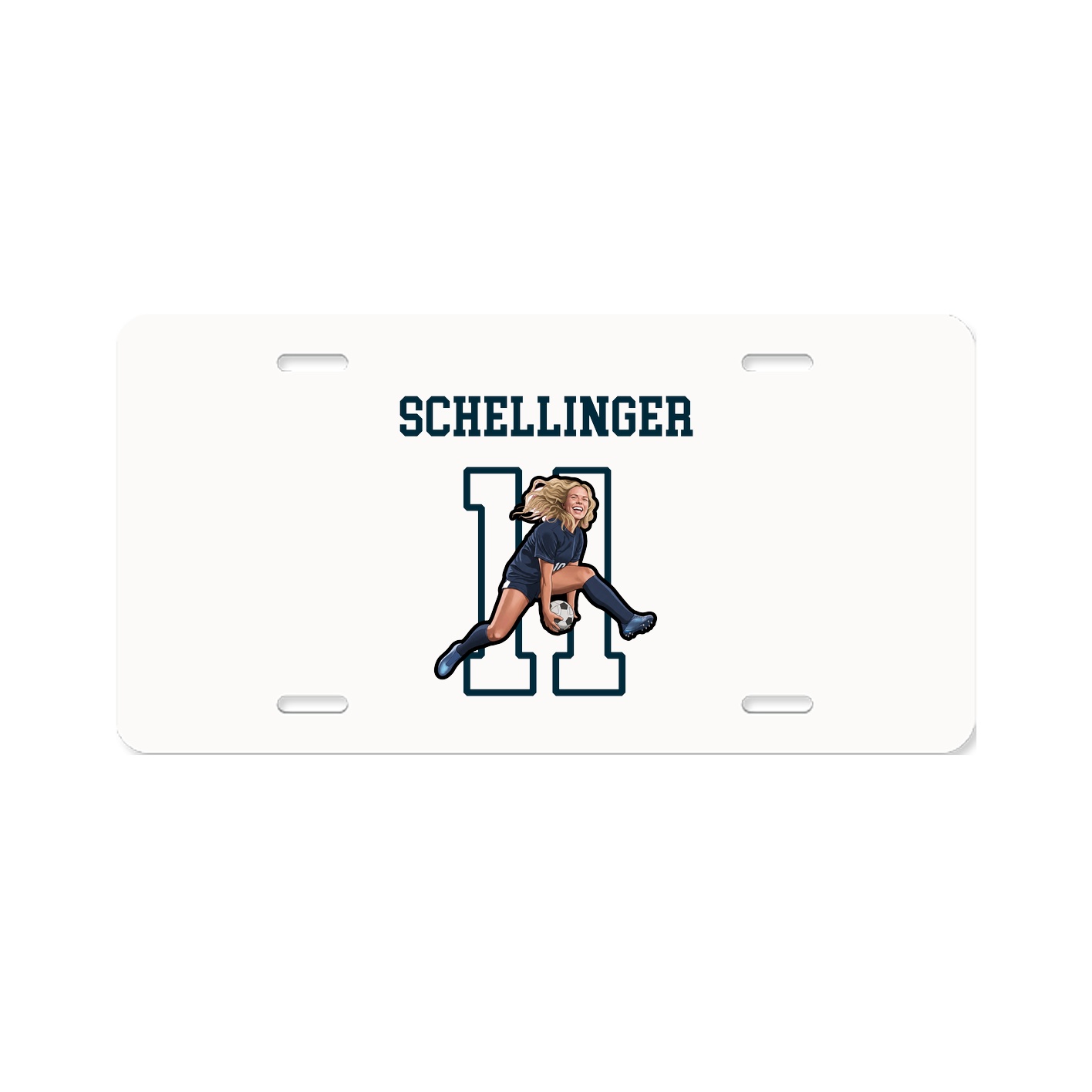 License Plate — Shirsey in Classic