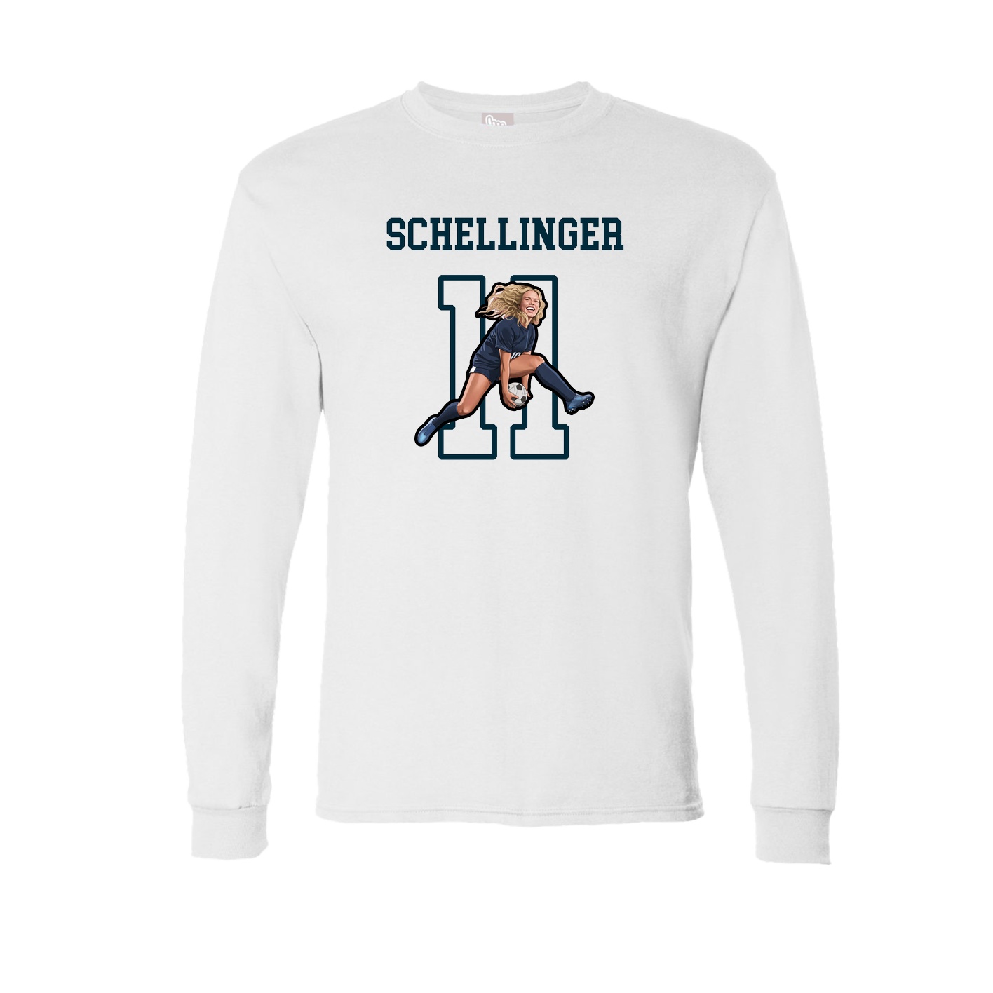 Long Sleeve Tee — Shirsey in White