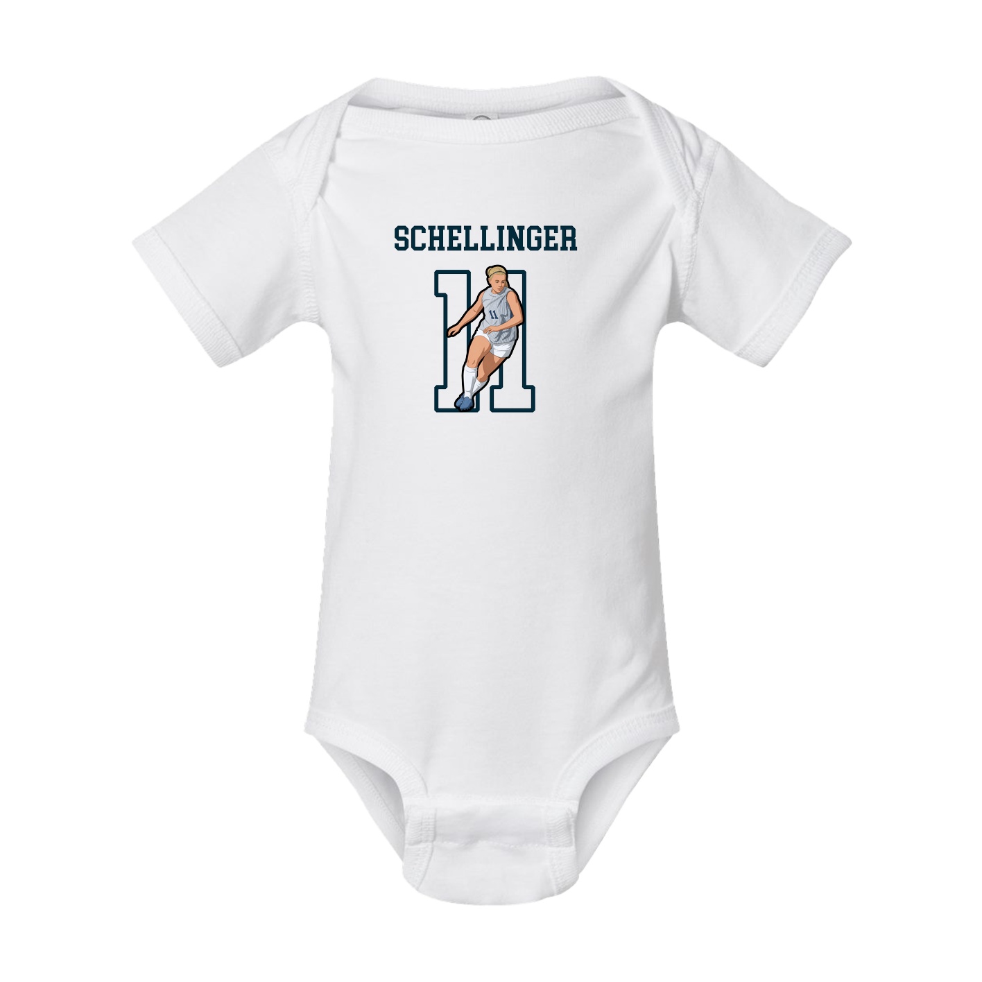 Baby Onesie — Shirsey in White