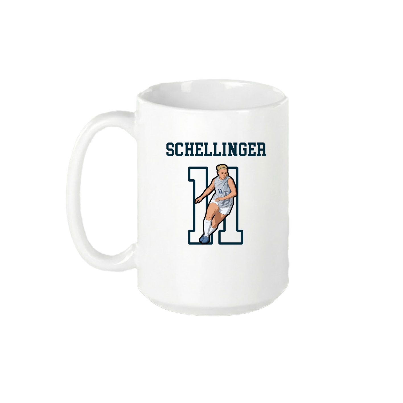 15oz Coffee Mug — Shirsey in White