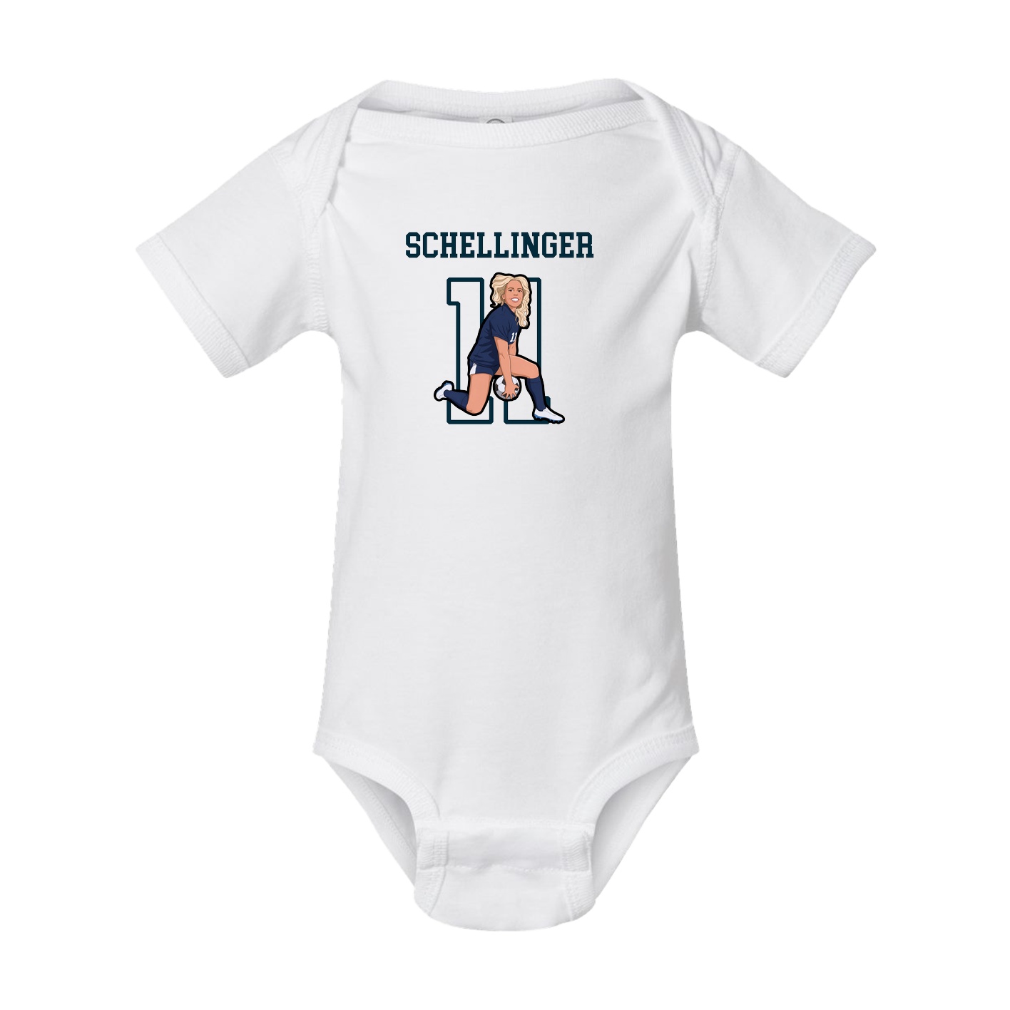 Baby Onesie — Shirsey in White