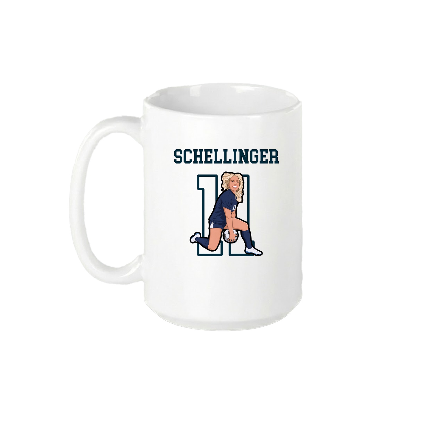 15oz Coffee Mug — Shirsey in White
