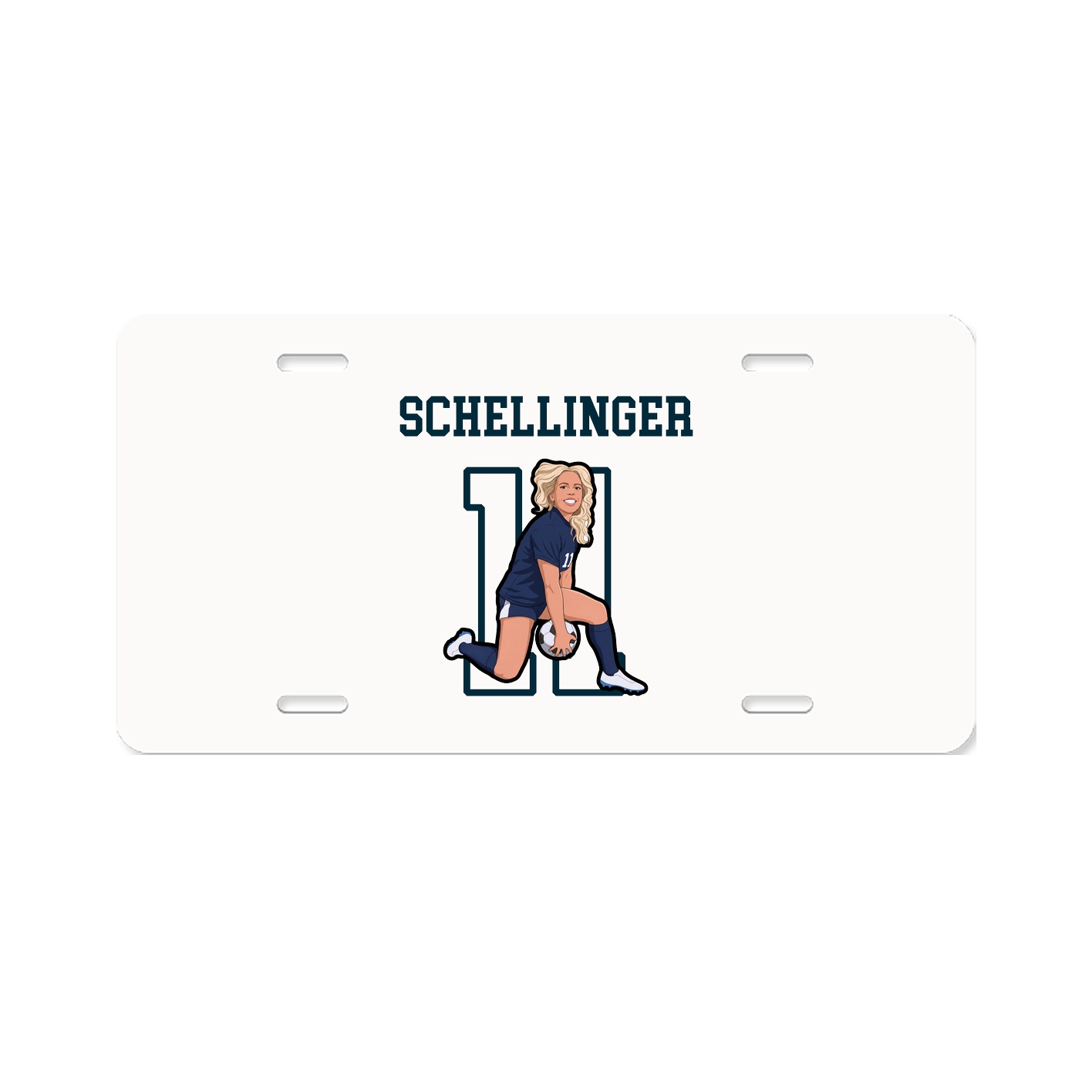 License Plate — Shirsey in Classic