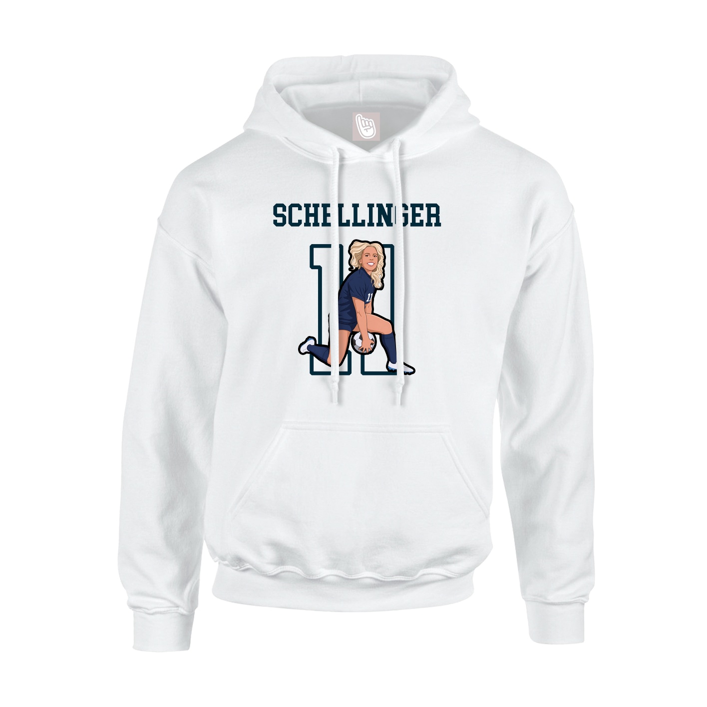 Youth Hoodie — Shirsey in White