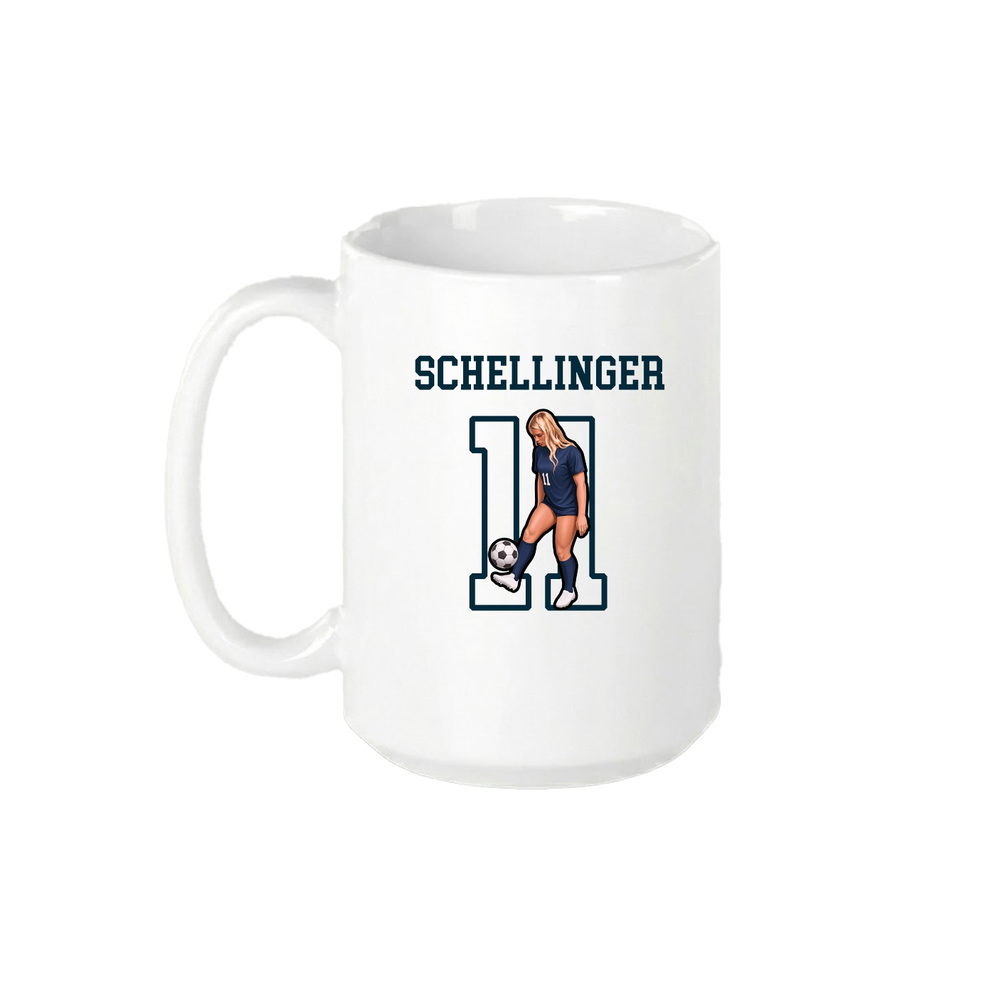 15oz Coffee Mug — Shirsey in White
