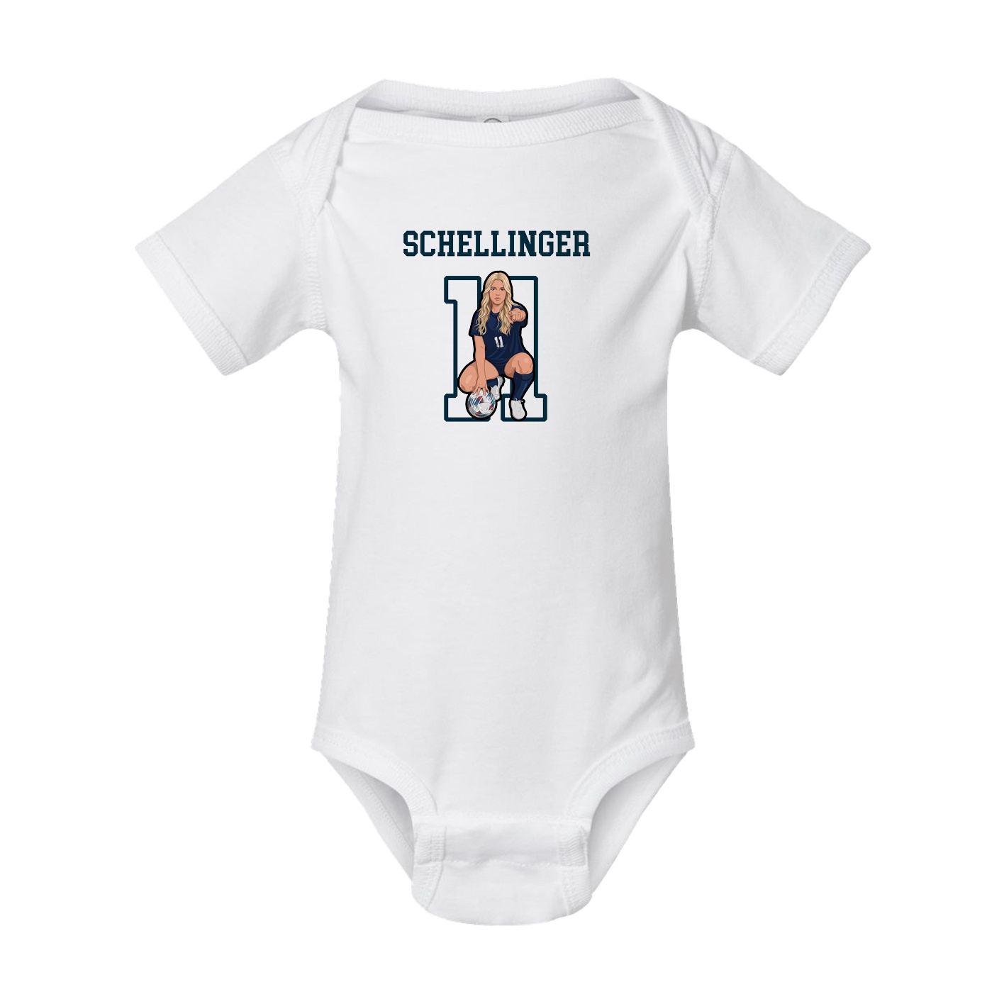 Baby Onesie — Shirsey in White