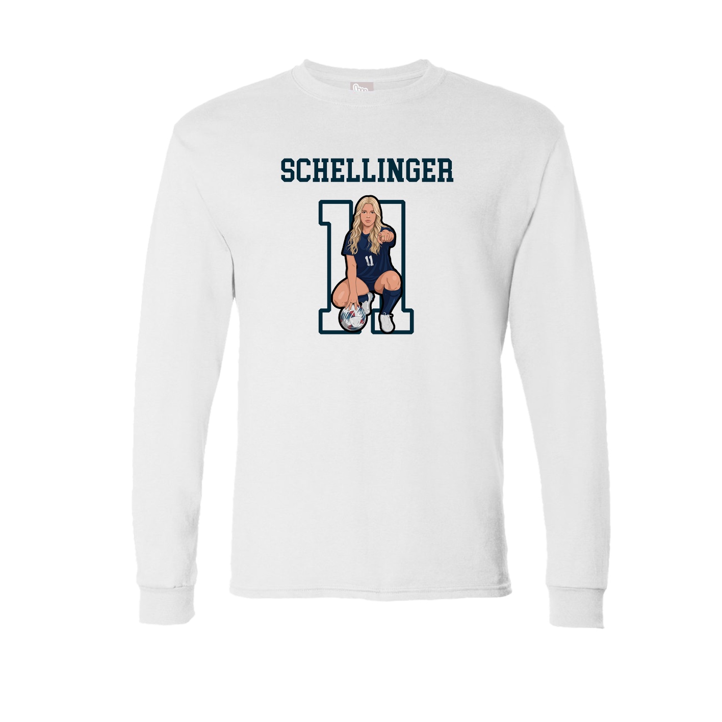 Long Sleeve Tee — Shirsey in White