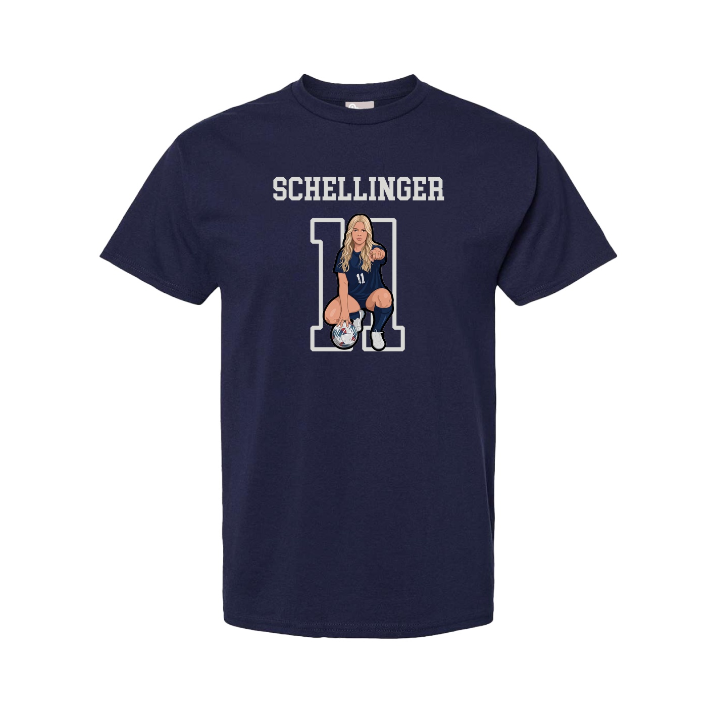 Youth Tee — Shirsey in Navy