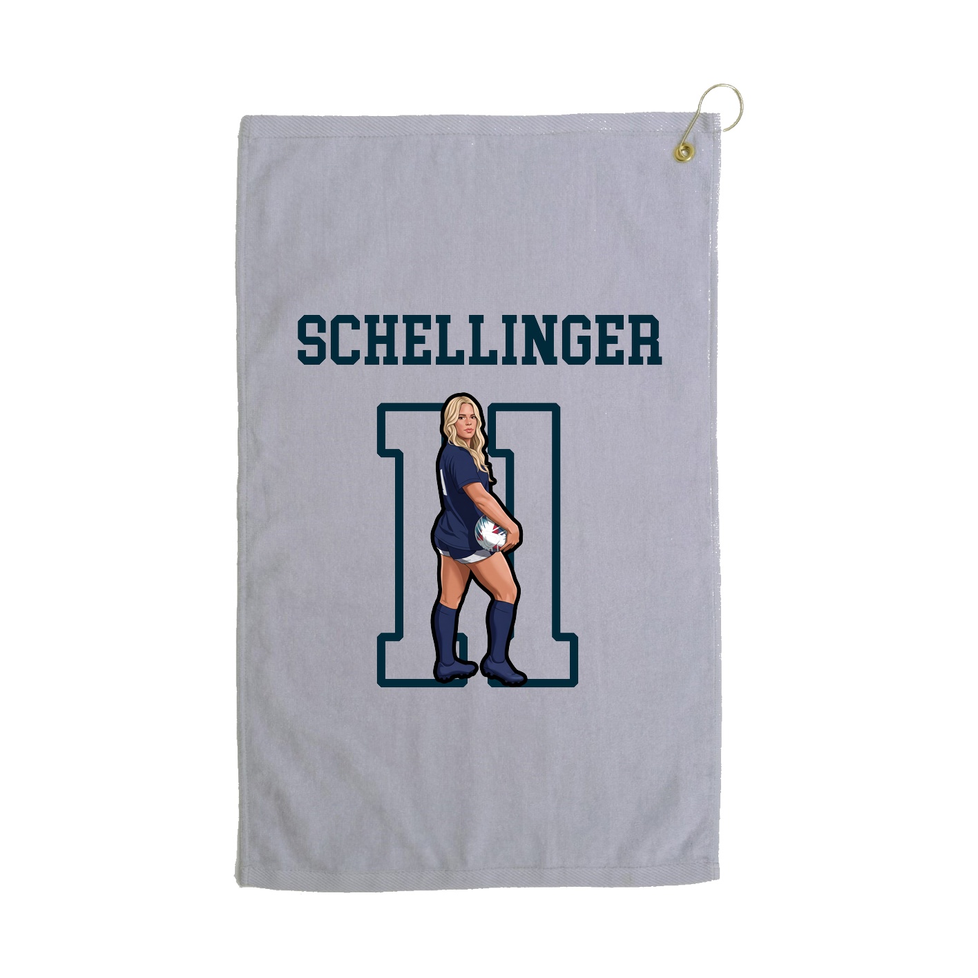 Golf Towel — Shirsey in Grey