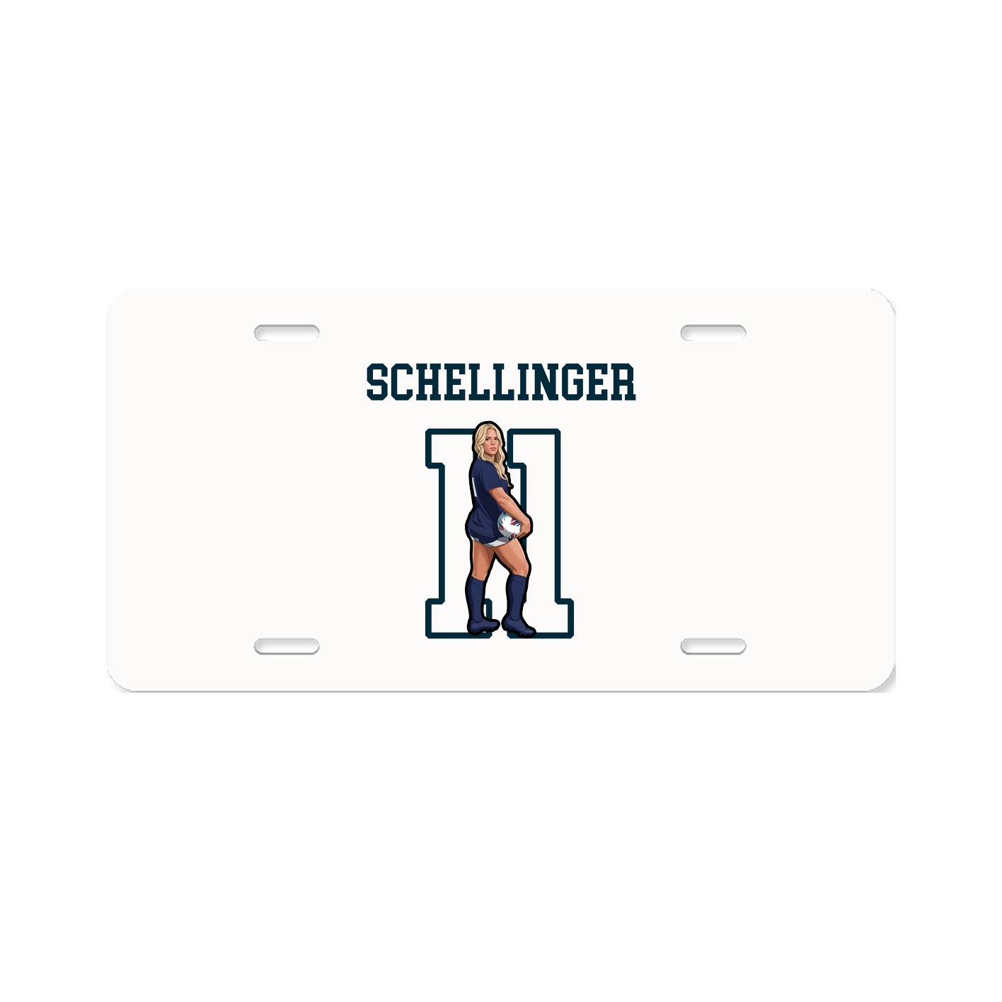 License Plate — Shirsey in Classic