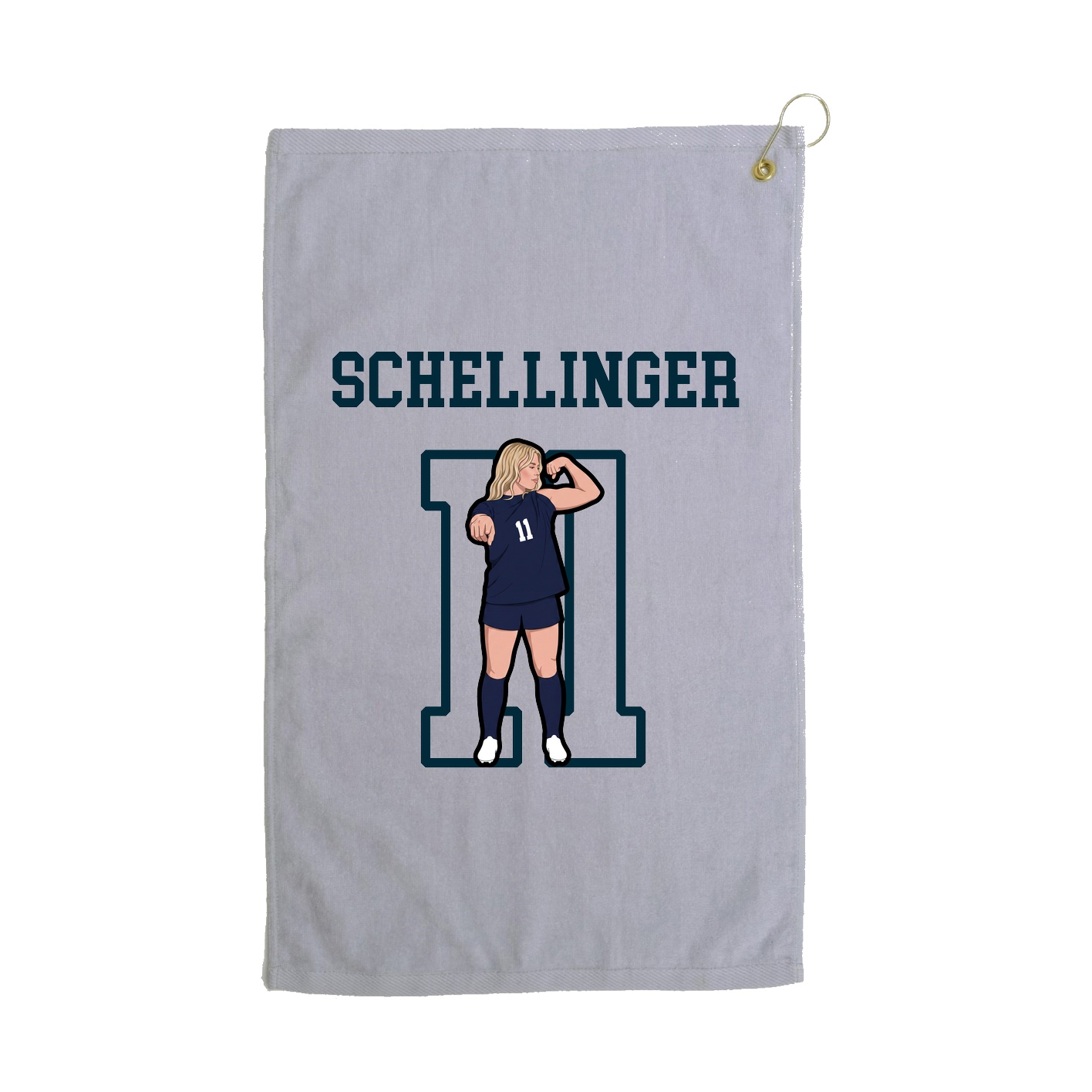 Golf Towel — Shirsey in Grey
