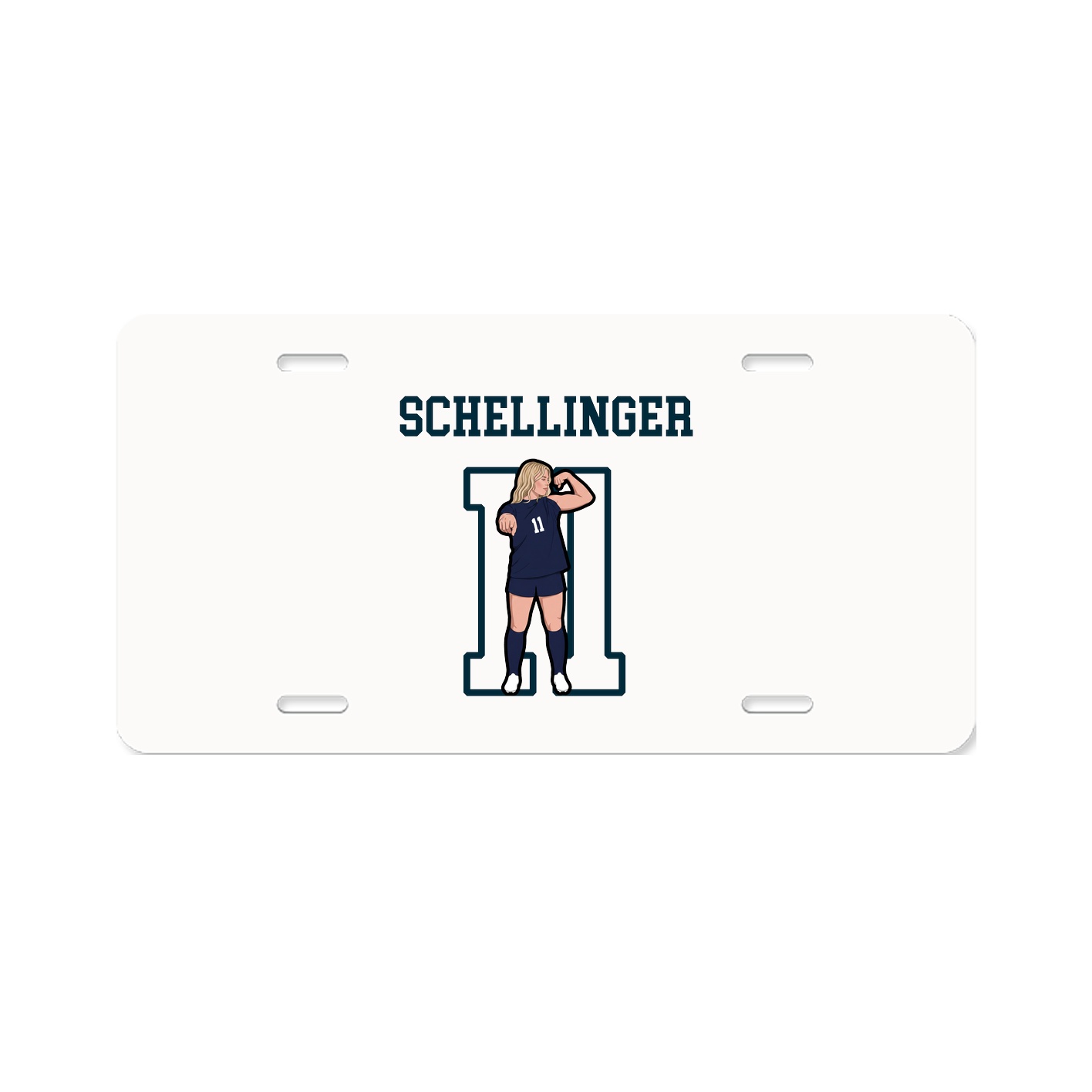 License Plate — Shirsey in Classic