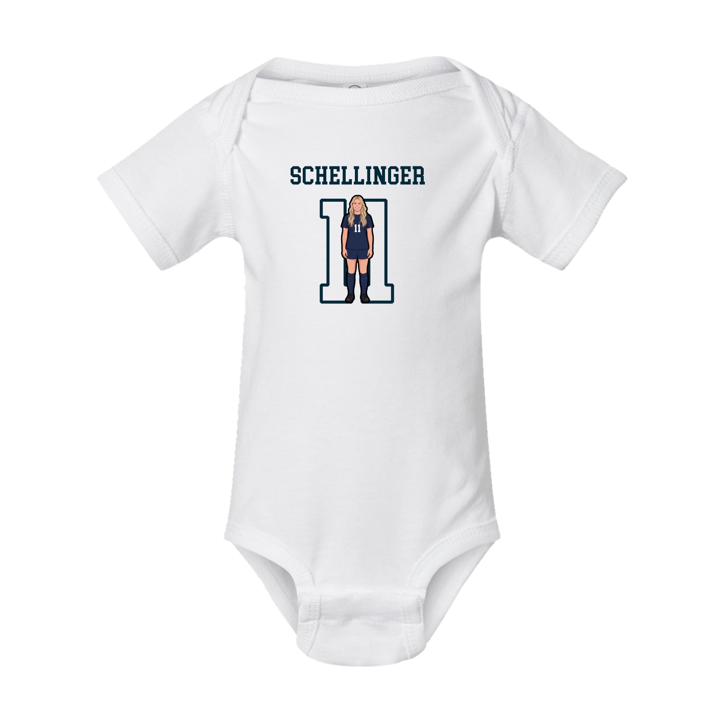 Baby Onesie — Shirsey in White