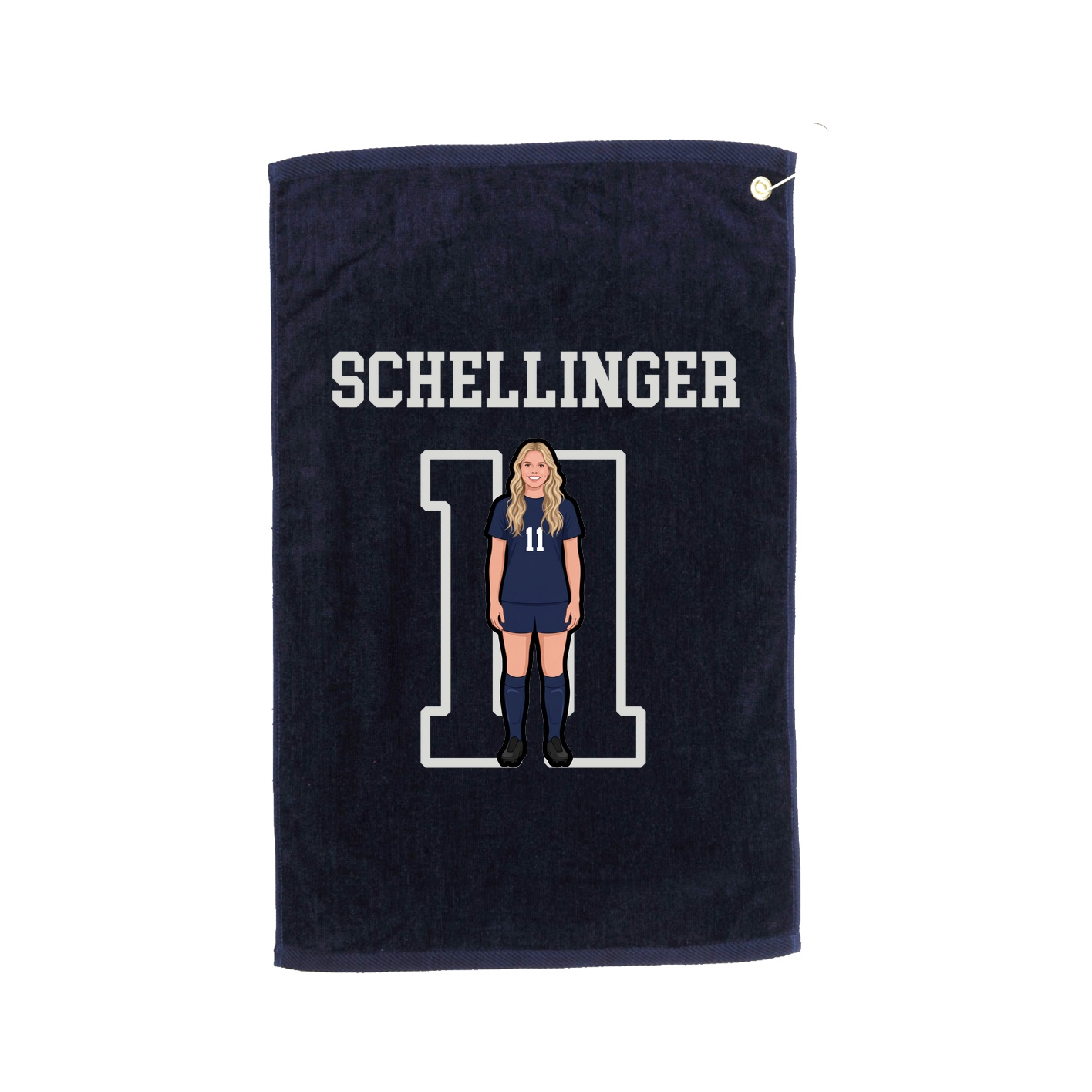 Golf Towel — Shirsey in Navy