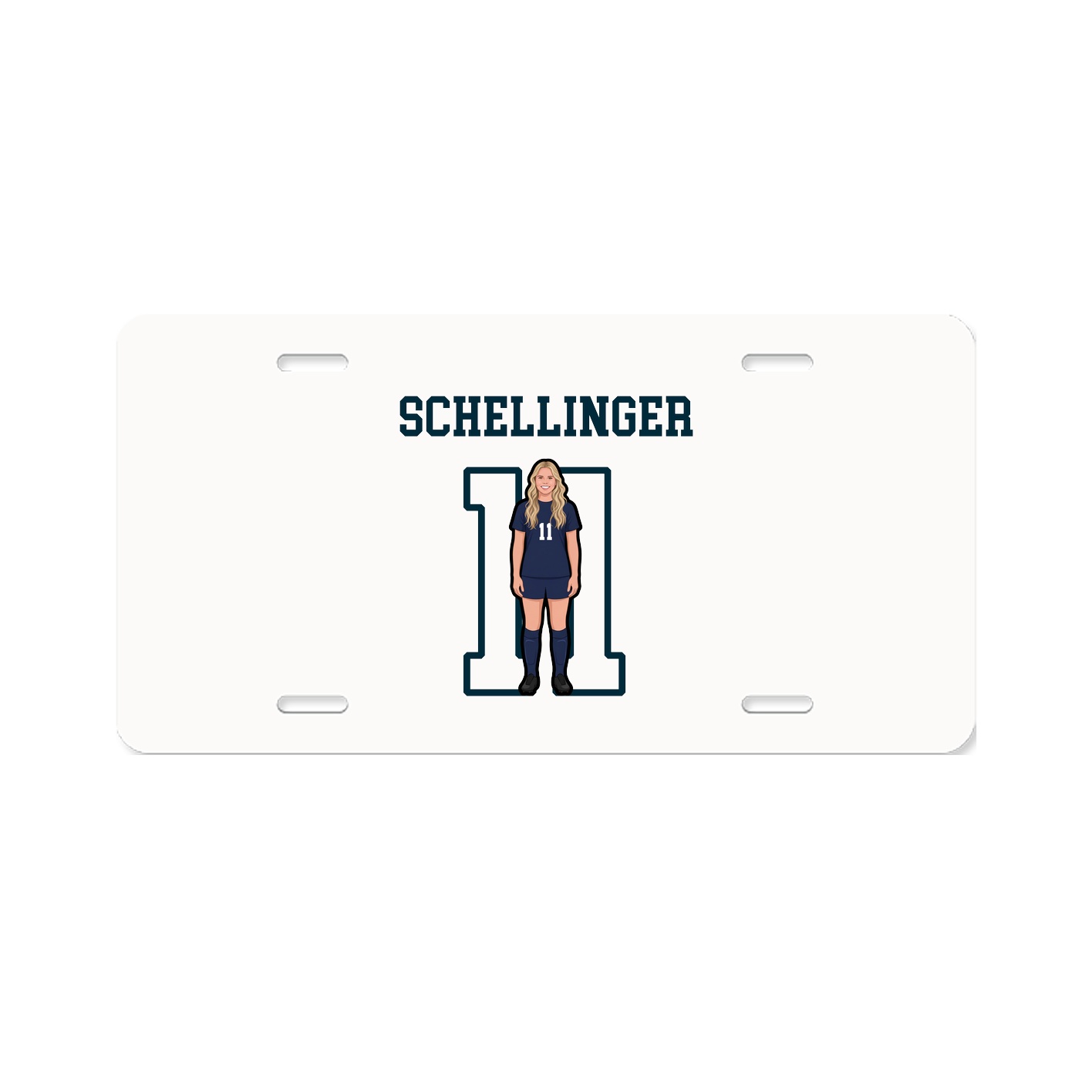 License Plate — Shirsey in Classic