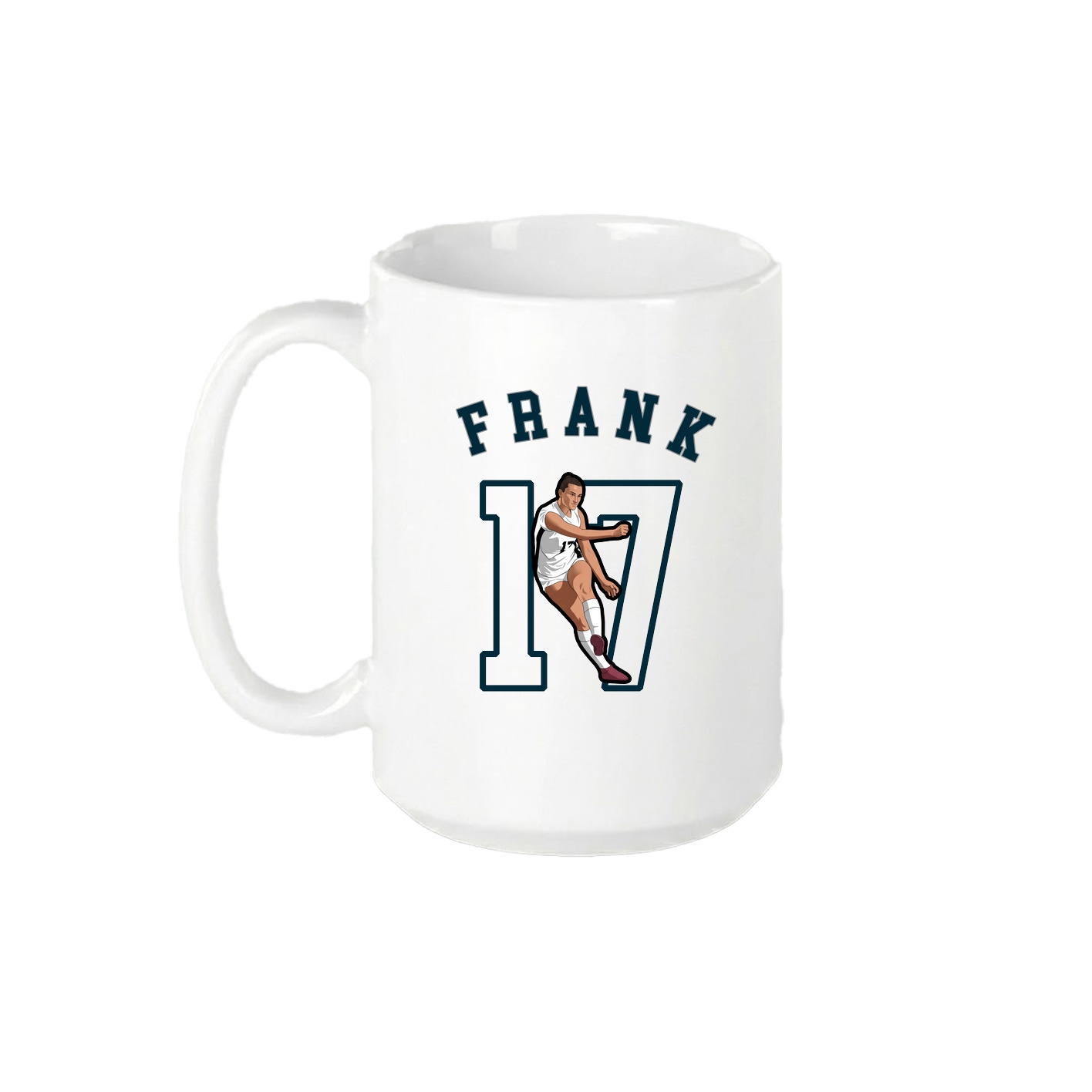 15oz Coffee Mug — Shirsey Arch in White