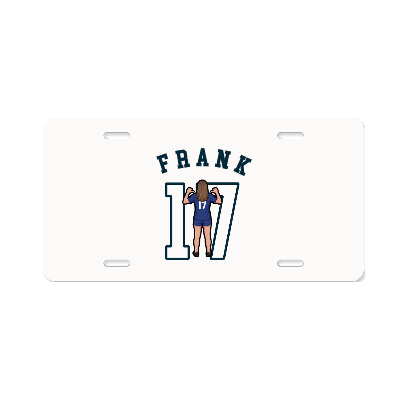 License Plate — Shirsey Arch in Classic