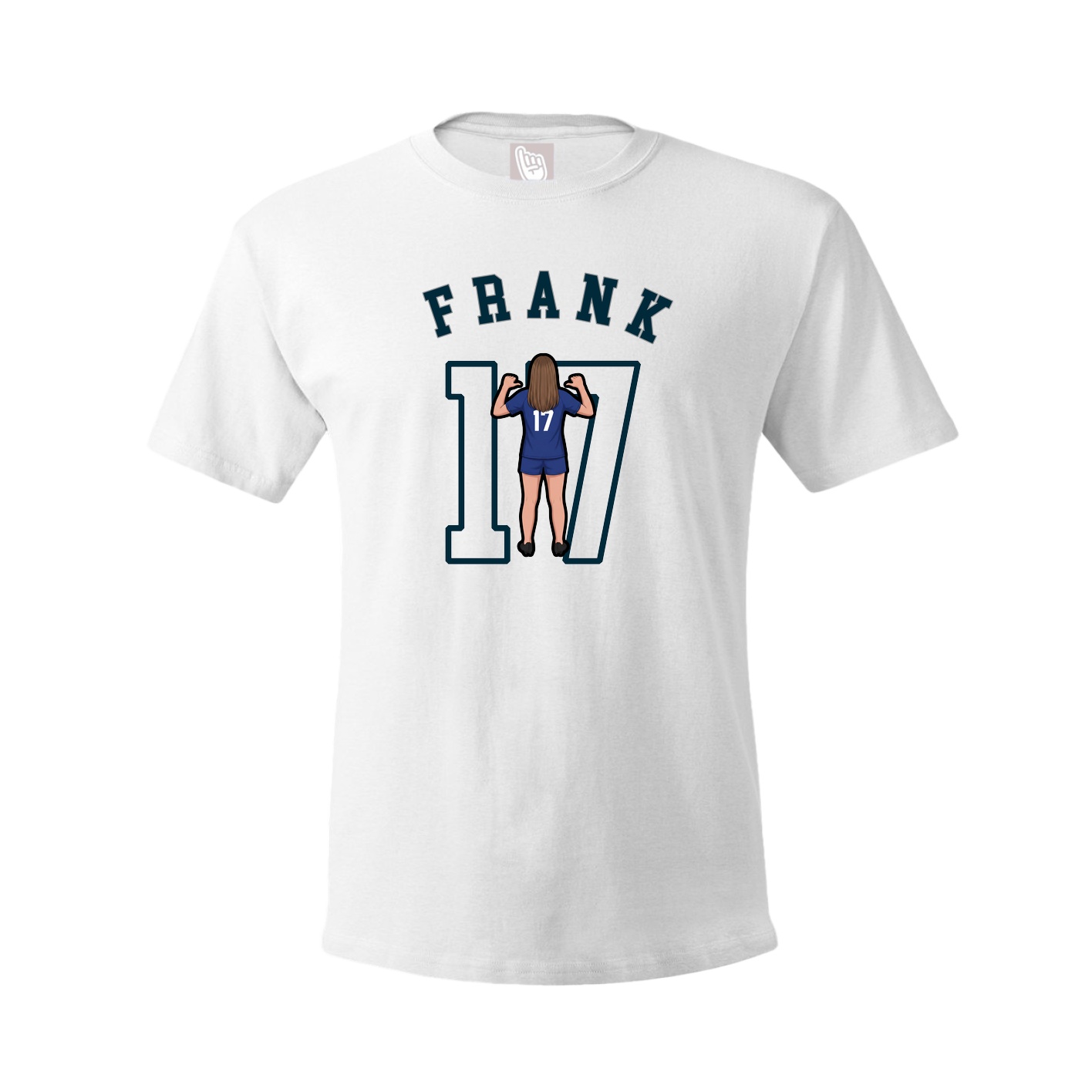 Tee — Shirsey Arch in White