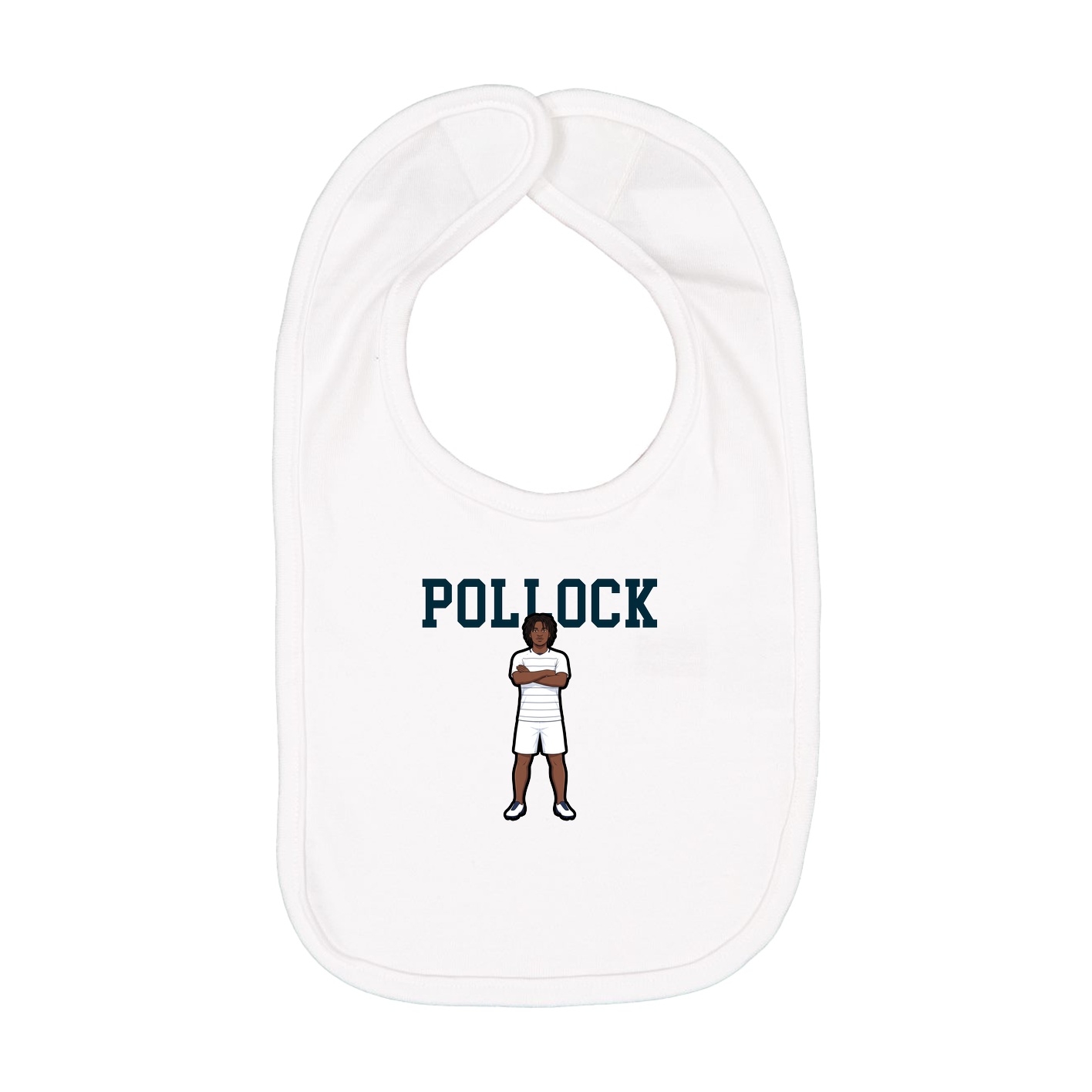 Infant Bib — Classic in White