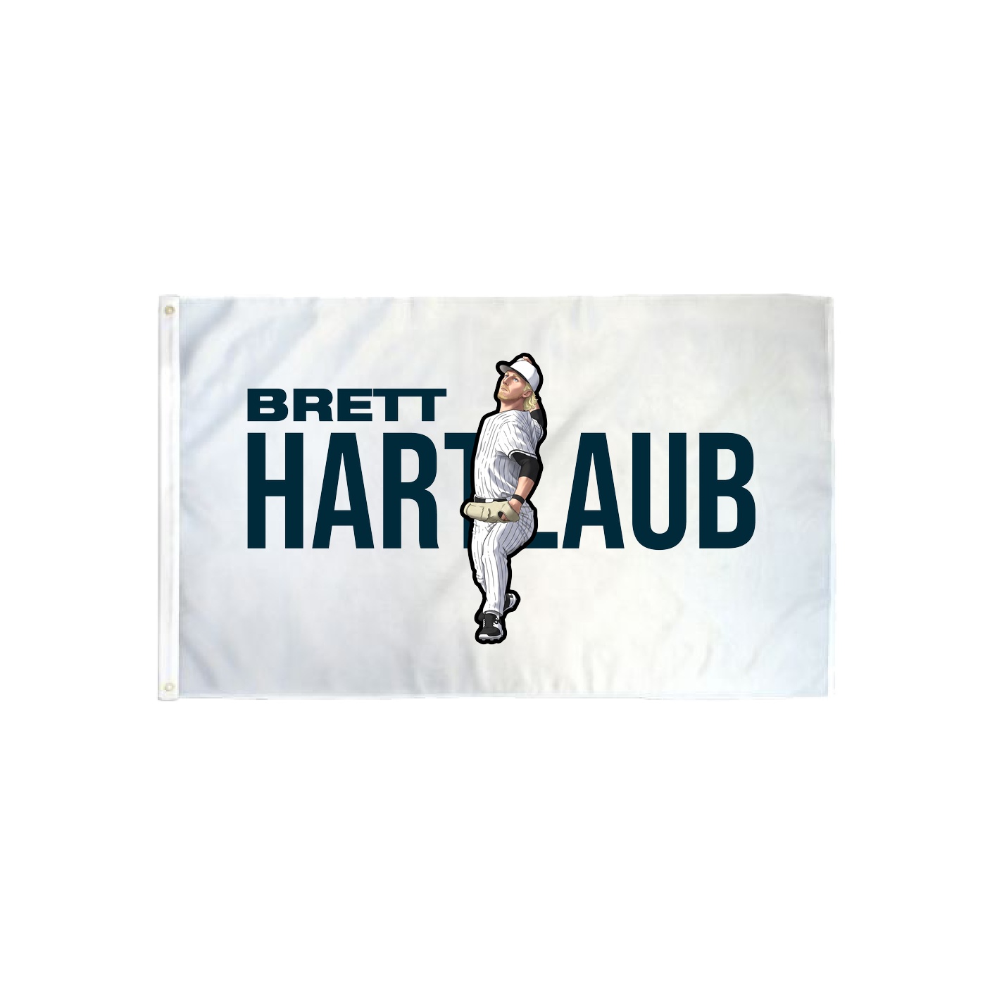 3x5 Flag — Player Name in Classic