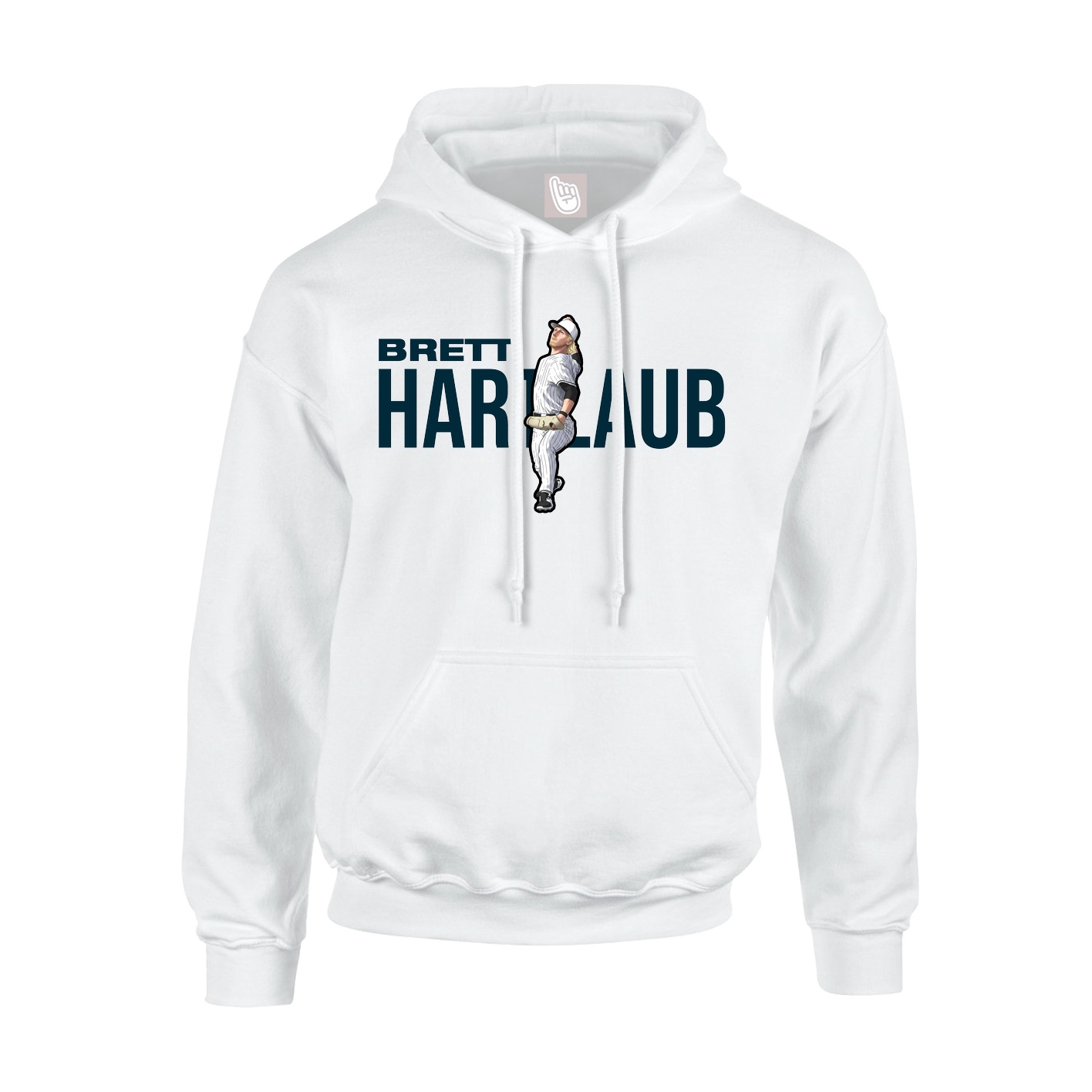 Hoodie — Player Name in White