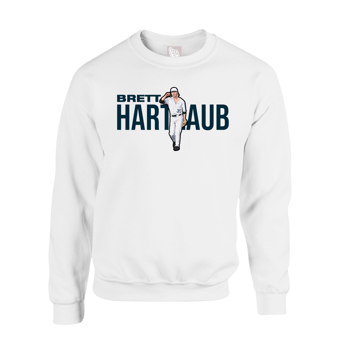Fleece Crew — Player Name in White