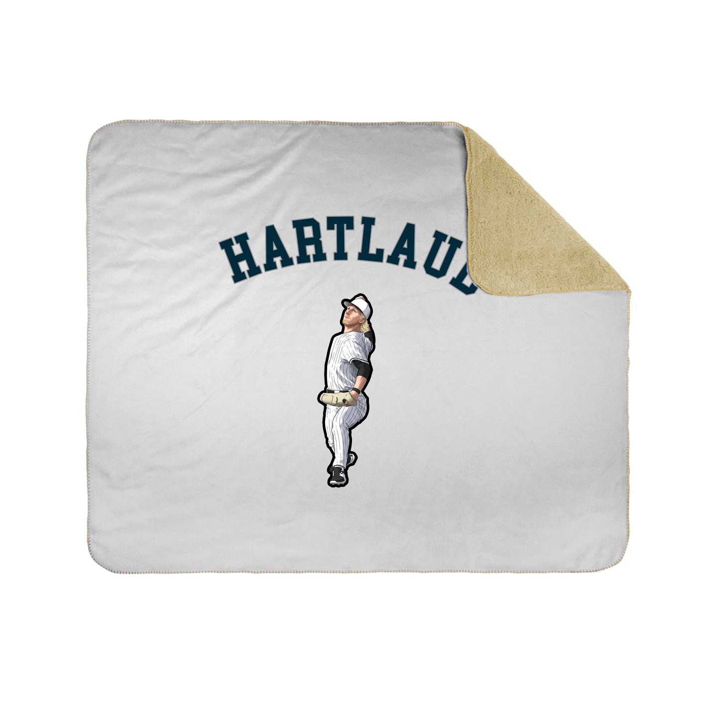 Throw Blanket — Shirsey Arch in White