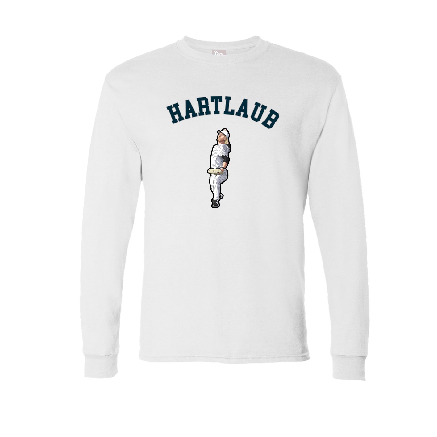 Long Sleeve Tee — Shirsey Arch in White