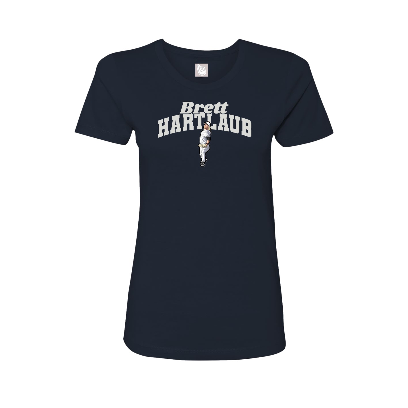 Womens Tee — Signature Arch in Navy