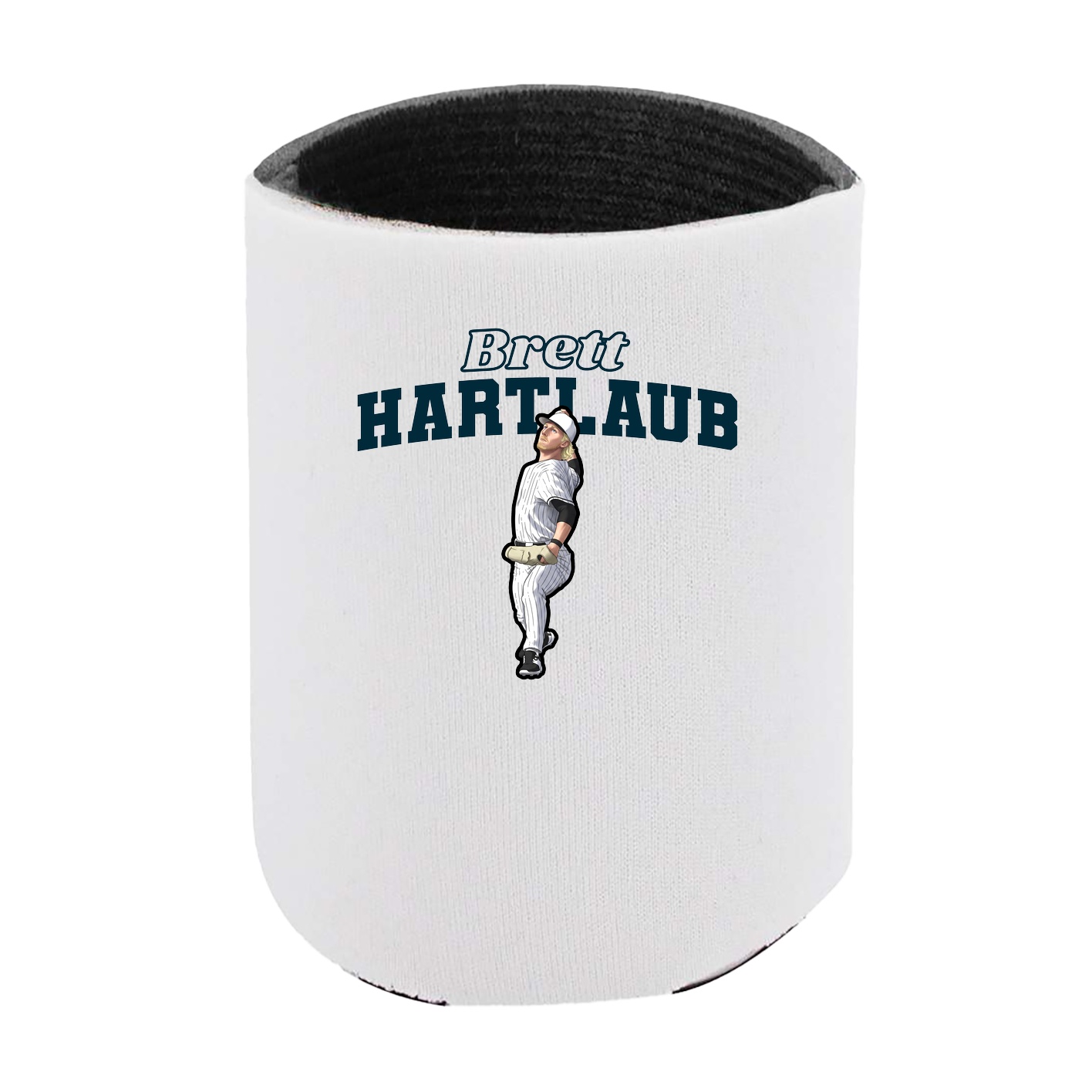 Can Holder — Name Arch in White