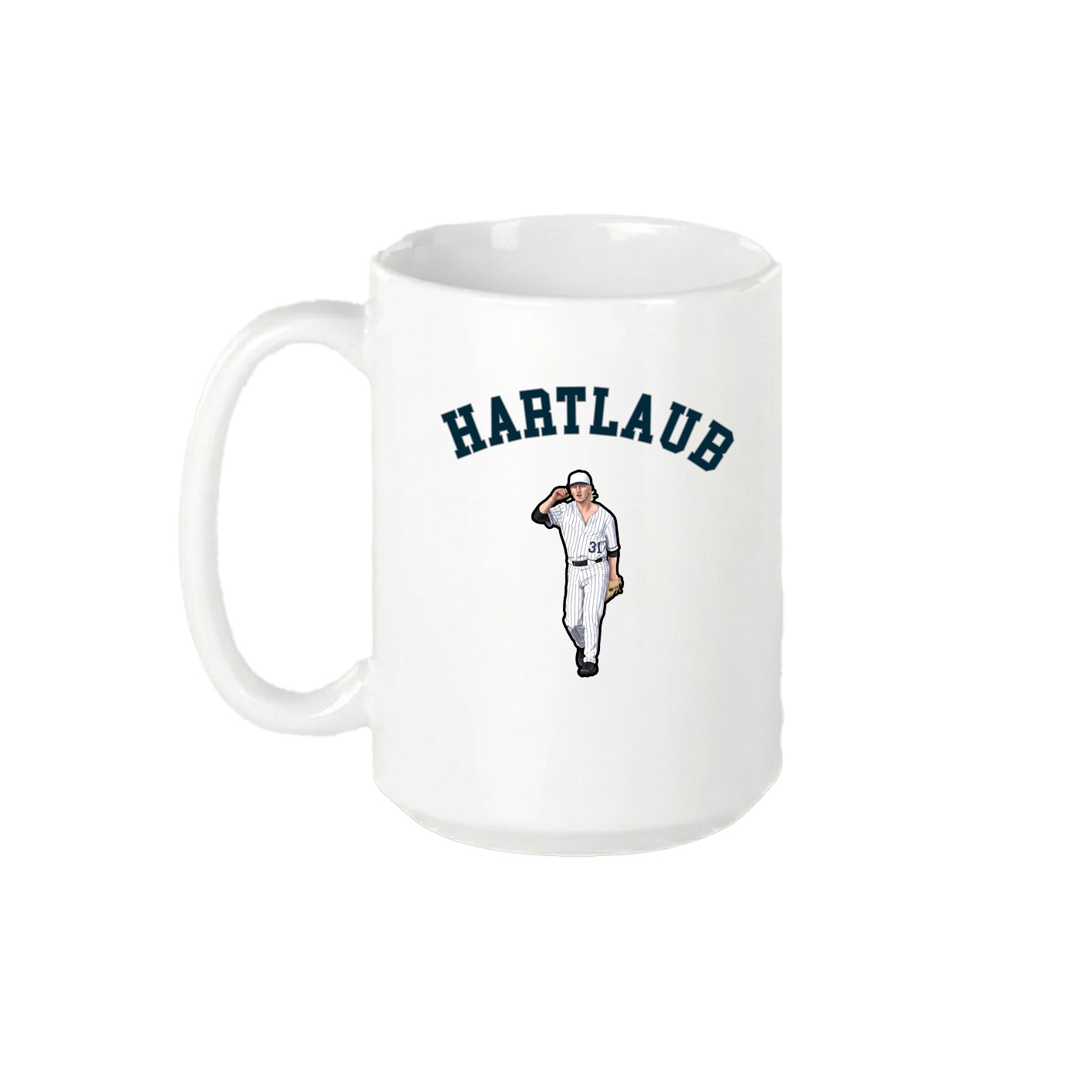 15oz Coffee Mug — Shirsey Arch in White