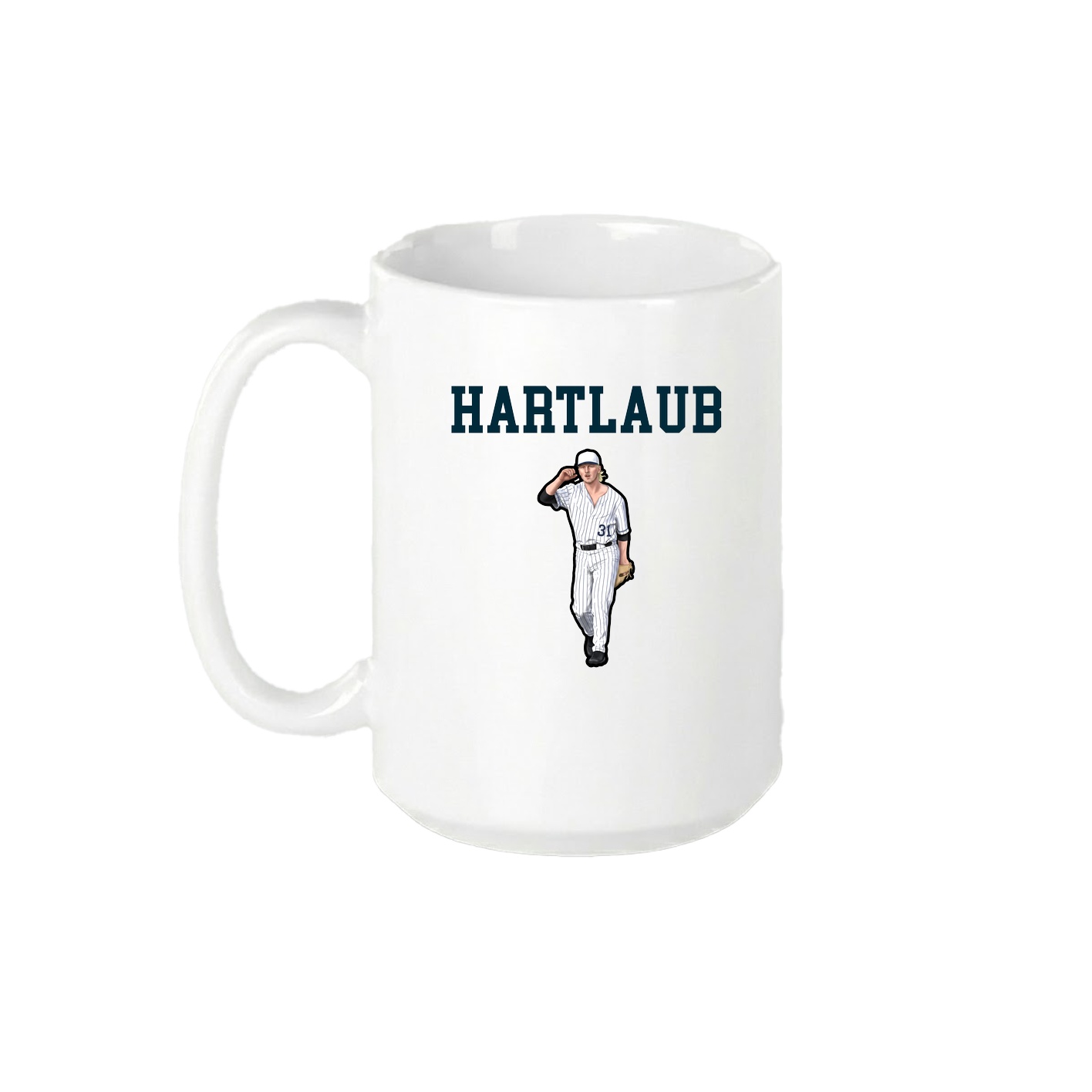 15oz Coffee Mug — Shirsey in White