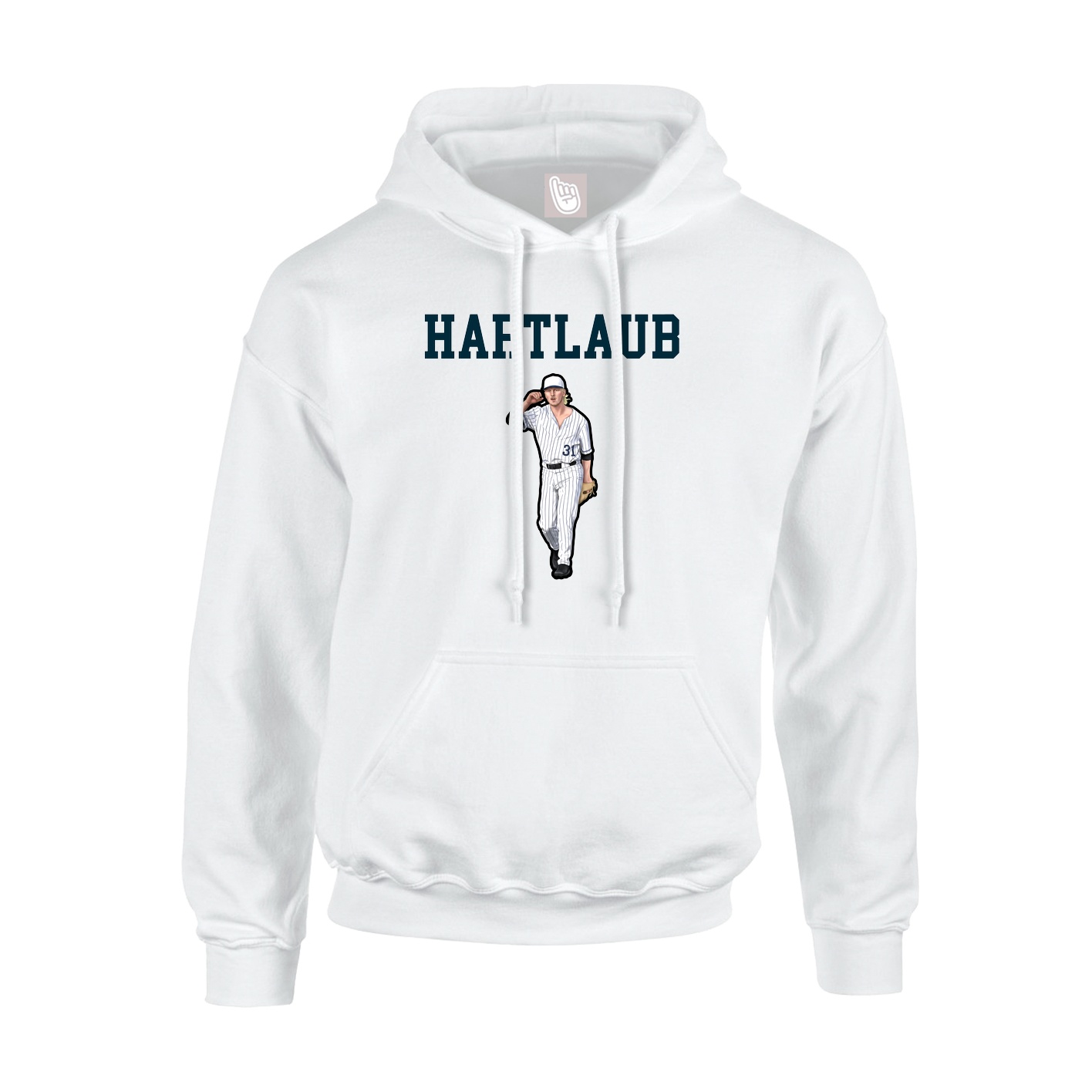 Hoodie — Shirsey in White
