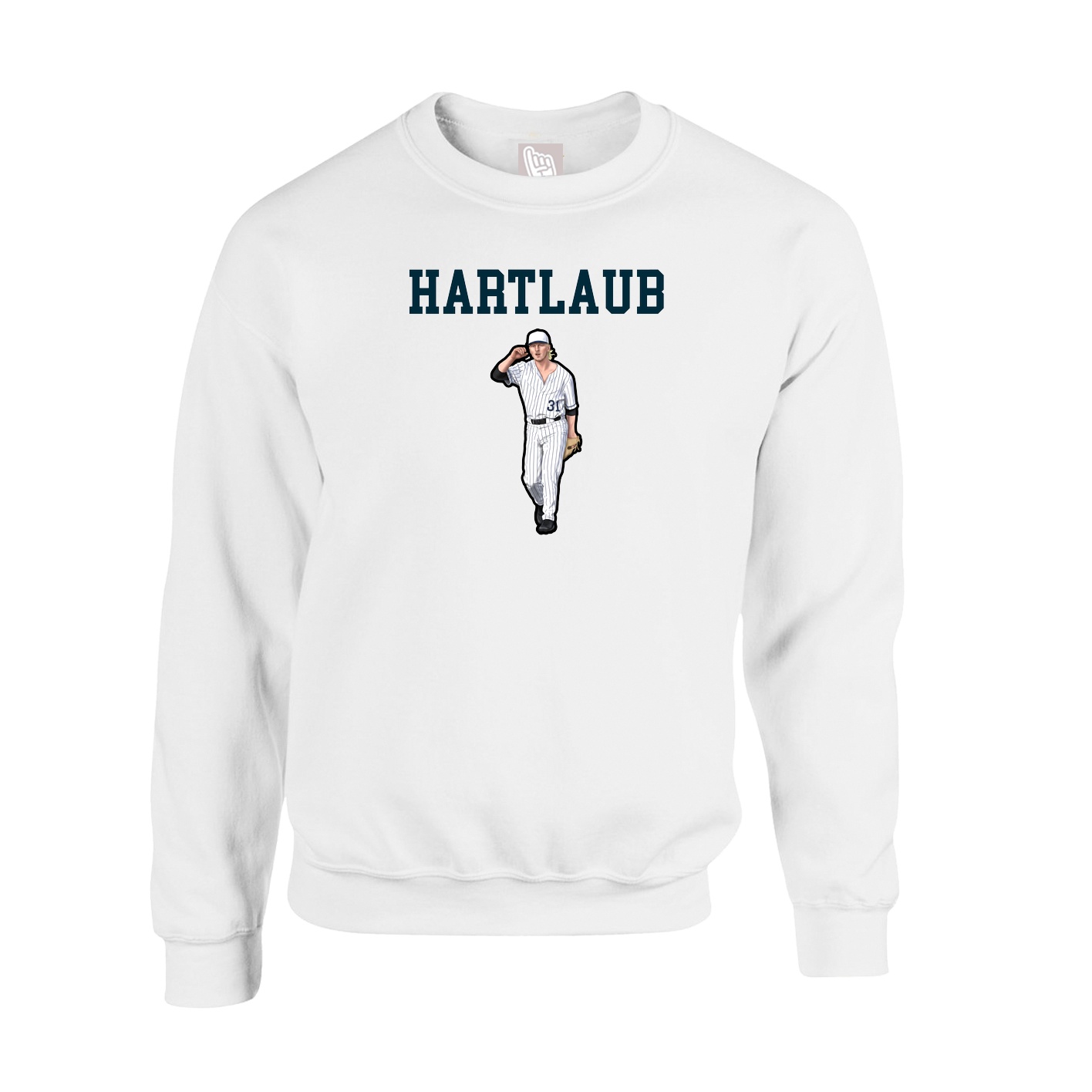 Fleece Crew — Shirsey in White