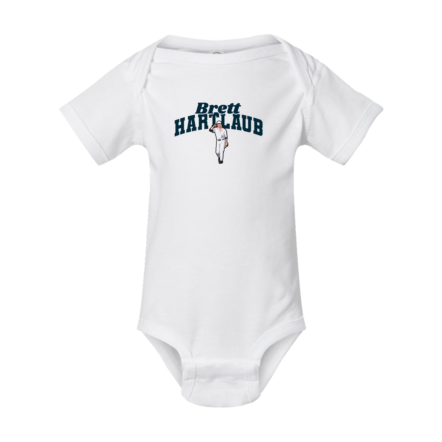 Baby Onesie — Signature Arch in White