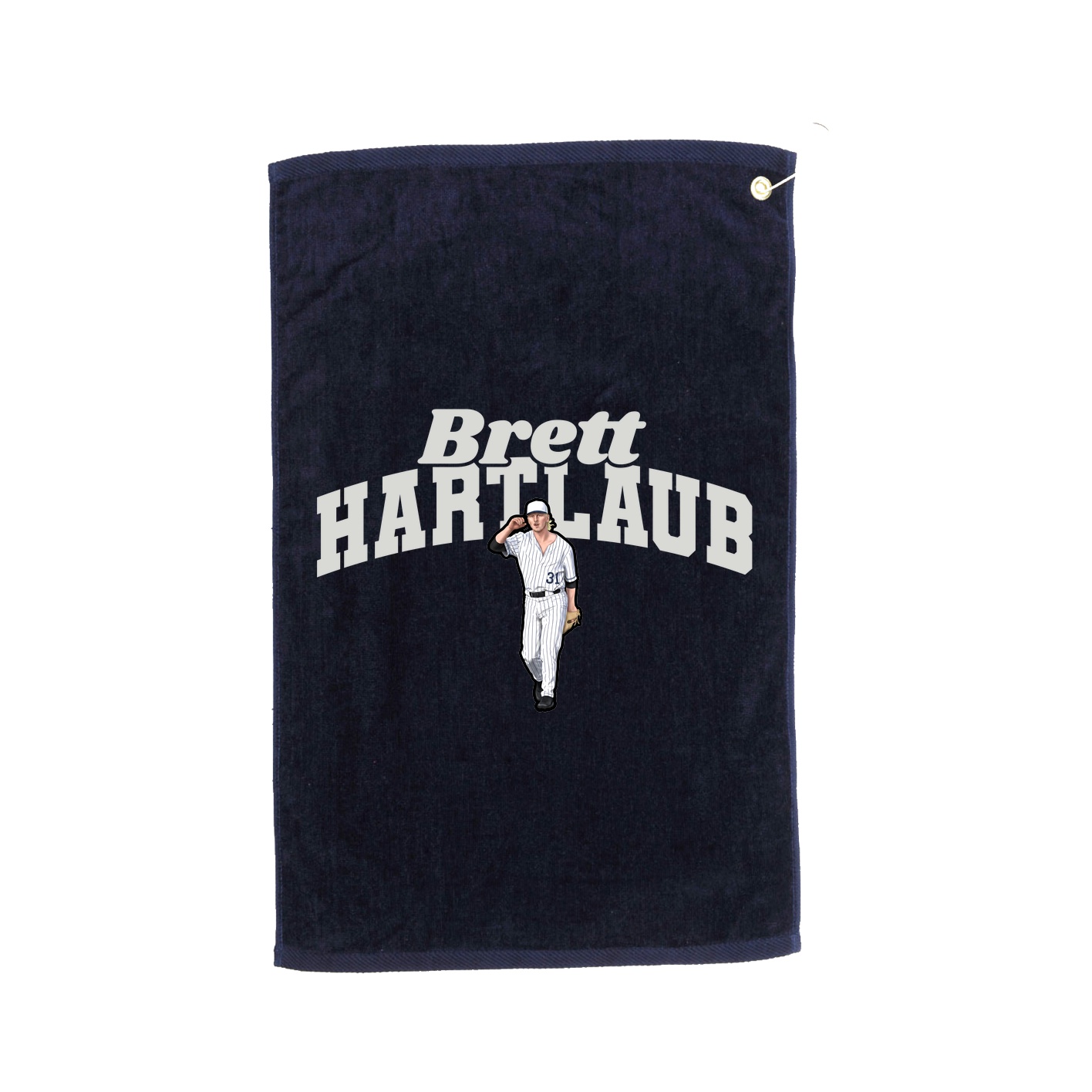 Golf Towel — Signature Arch in Navy