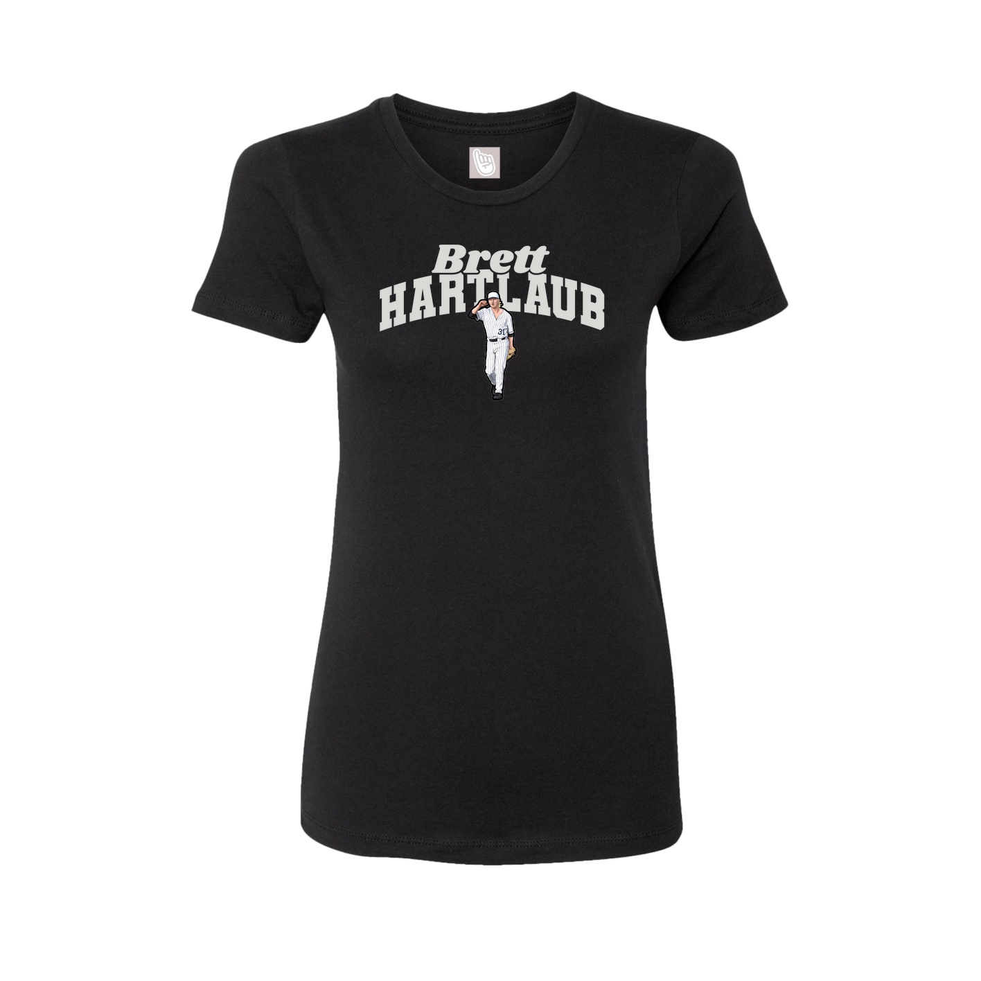 Womens Tee — Signature Arch in Black