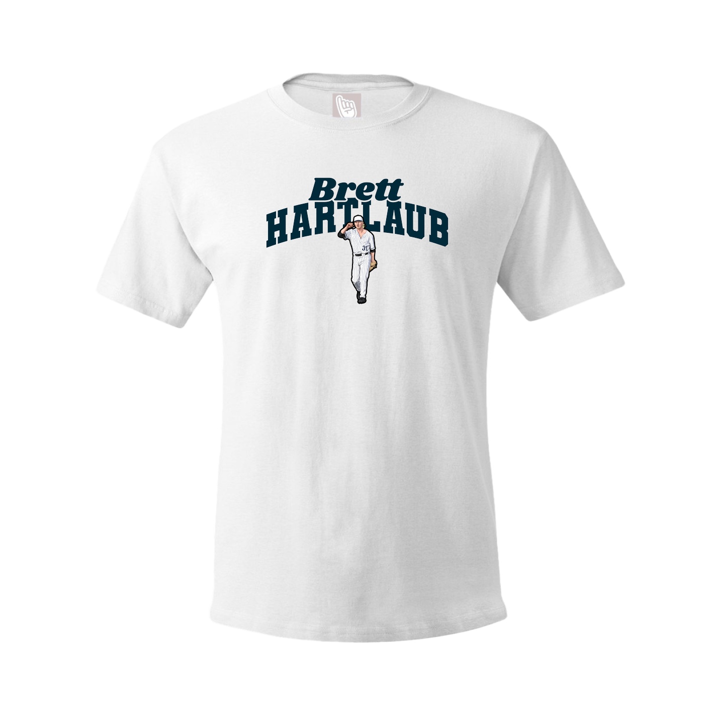 Youth Tee — Signature Arch in White