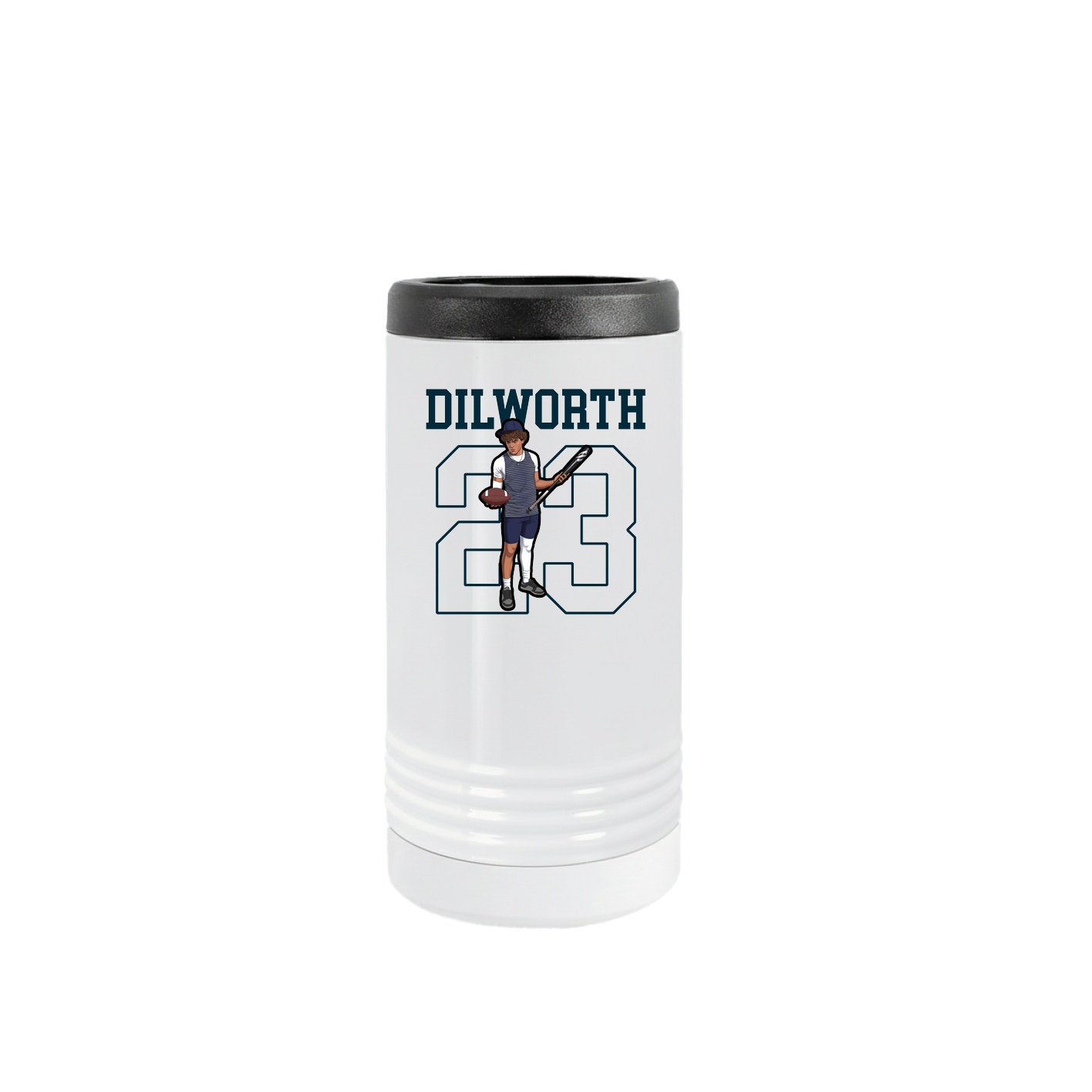Slim Beverage Holder — Shirsey in White