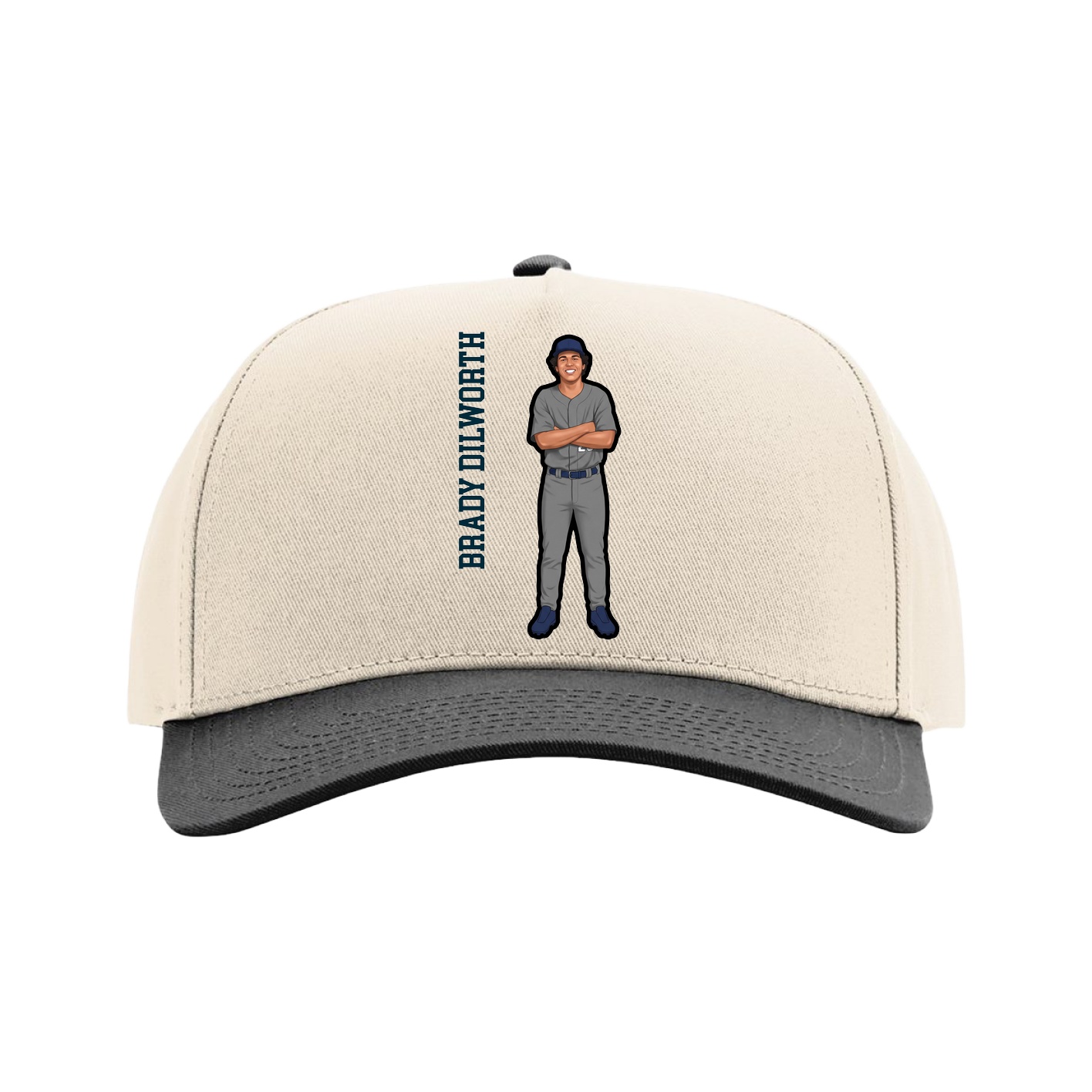 Full Fabric Five-Panel Champ Cap