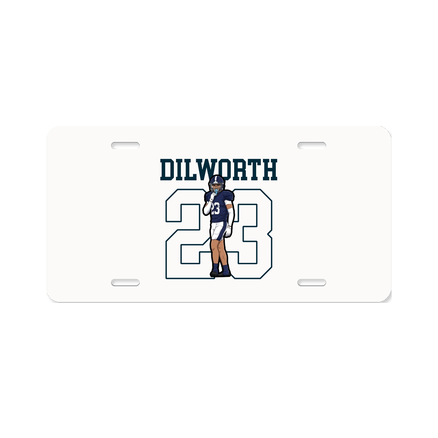 License Plate — Shirsey in Classic