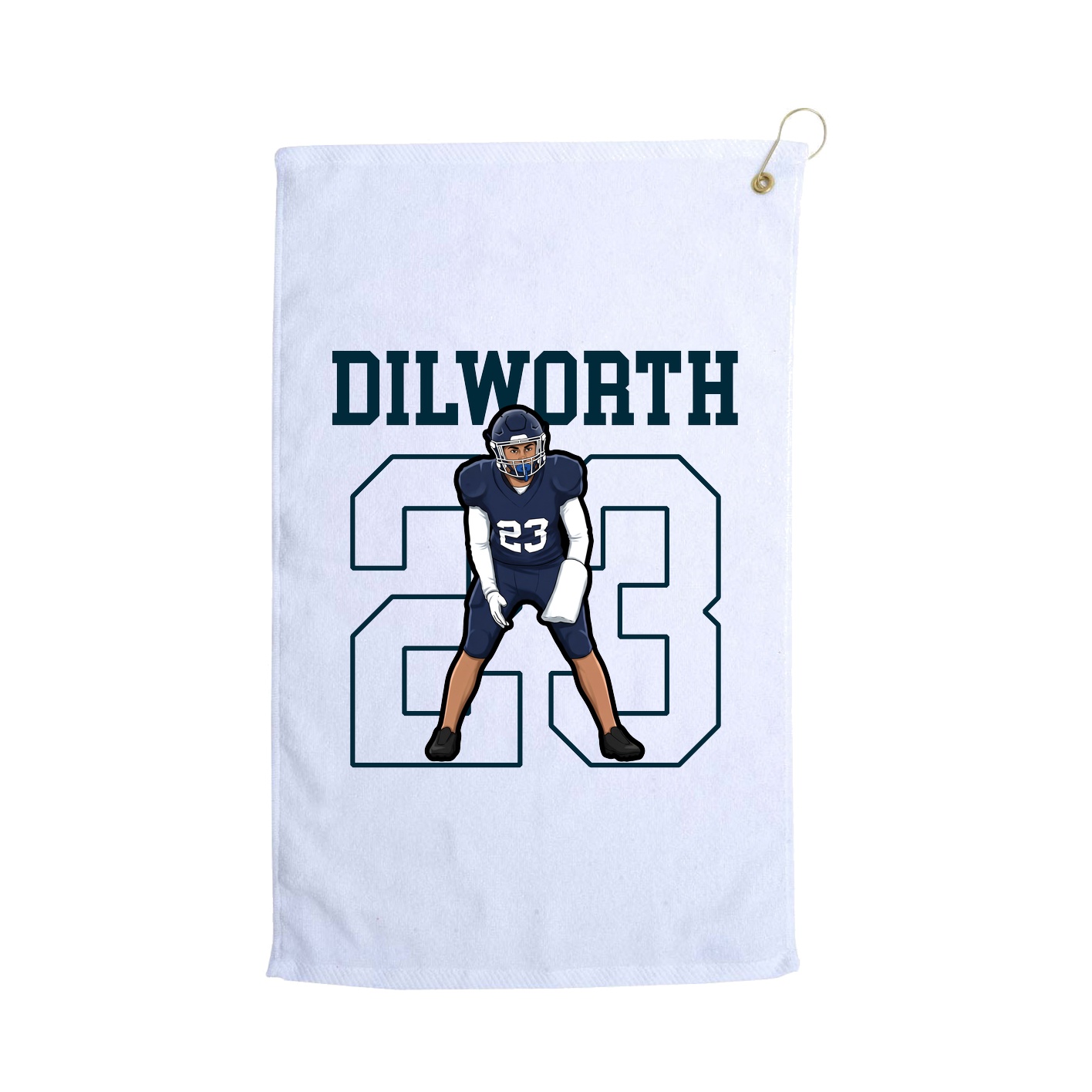 Golf Towel — Shirsey in White