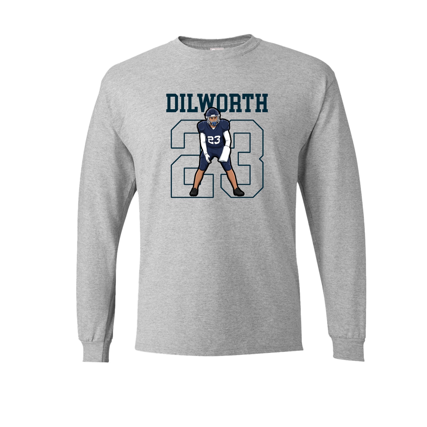 Long Sleeve Tee — Shirsey in Grey