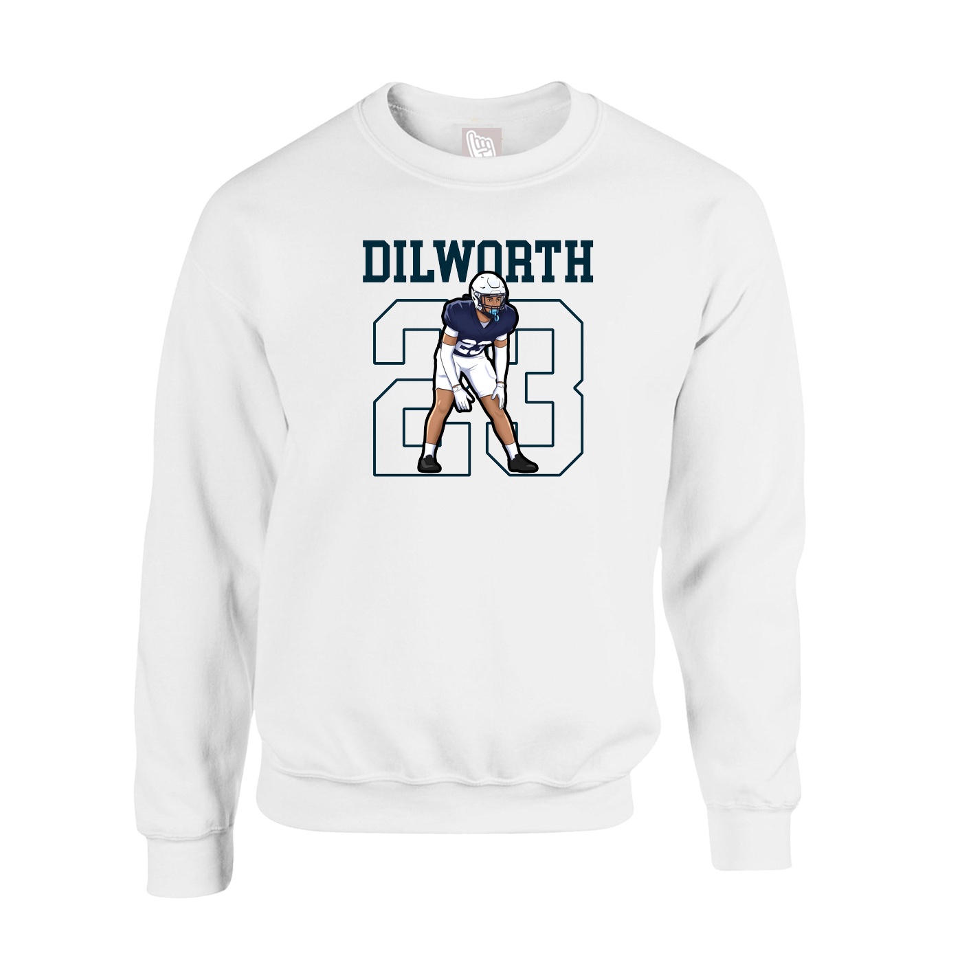Fleece Crew — Shirsey in White