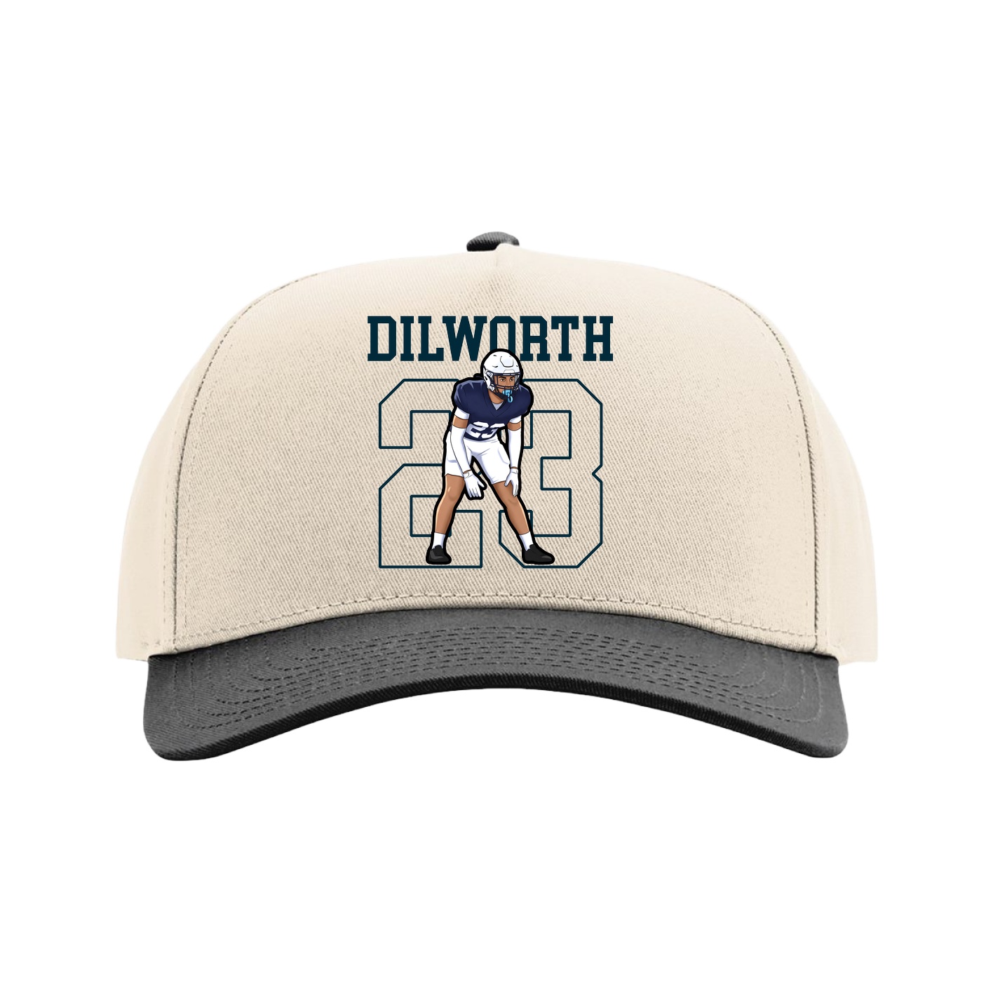 Full Fabric Five-Panel Champ Cap