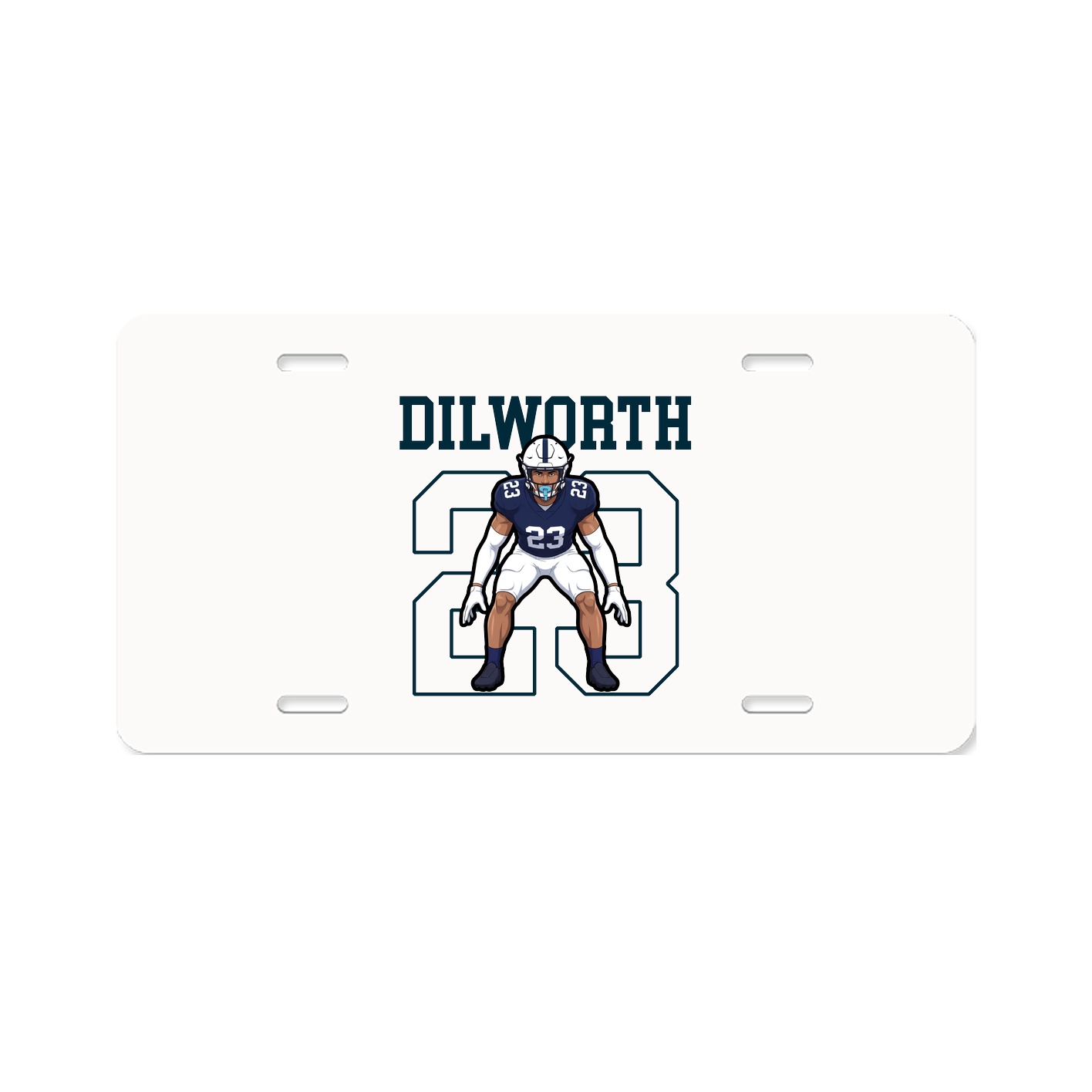 License Plate — Shirsey in Classic